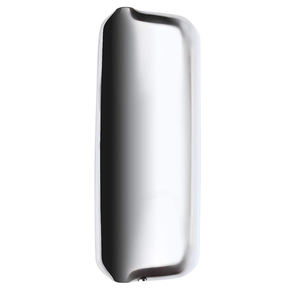 SCITOO Chrome Truck Hood Mirror - Compatible with 2005-2017 Freightliner Century & Columbia Models - RH Door Mounted Tow Mirror with PC Caping - Perfect for Enhanced Visibility & Safety While Driving