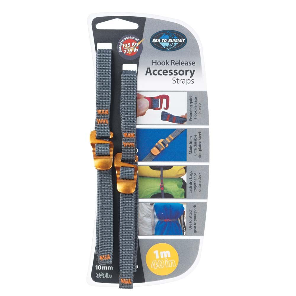 10mm Quick Release Hook Straps - 1M/40in Nylon Webbing for Outdoor Gear, Bags & DIY Projects | Durable & Adjustable Accessory Straps for Camping, Hiking & Travel