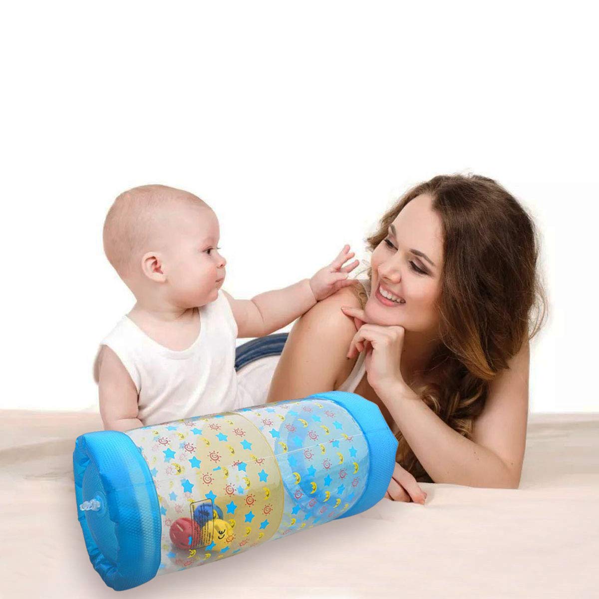 Sensory Fidget Toys for Babies 6-36 Months - Blue Crawling & Fitness Toys to Improve Hearing, Touch, Muscle Development & Coordination - Perfect for Tummy Time, Early Learning & Playtime Activities