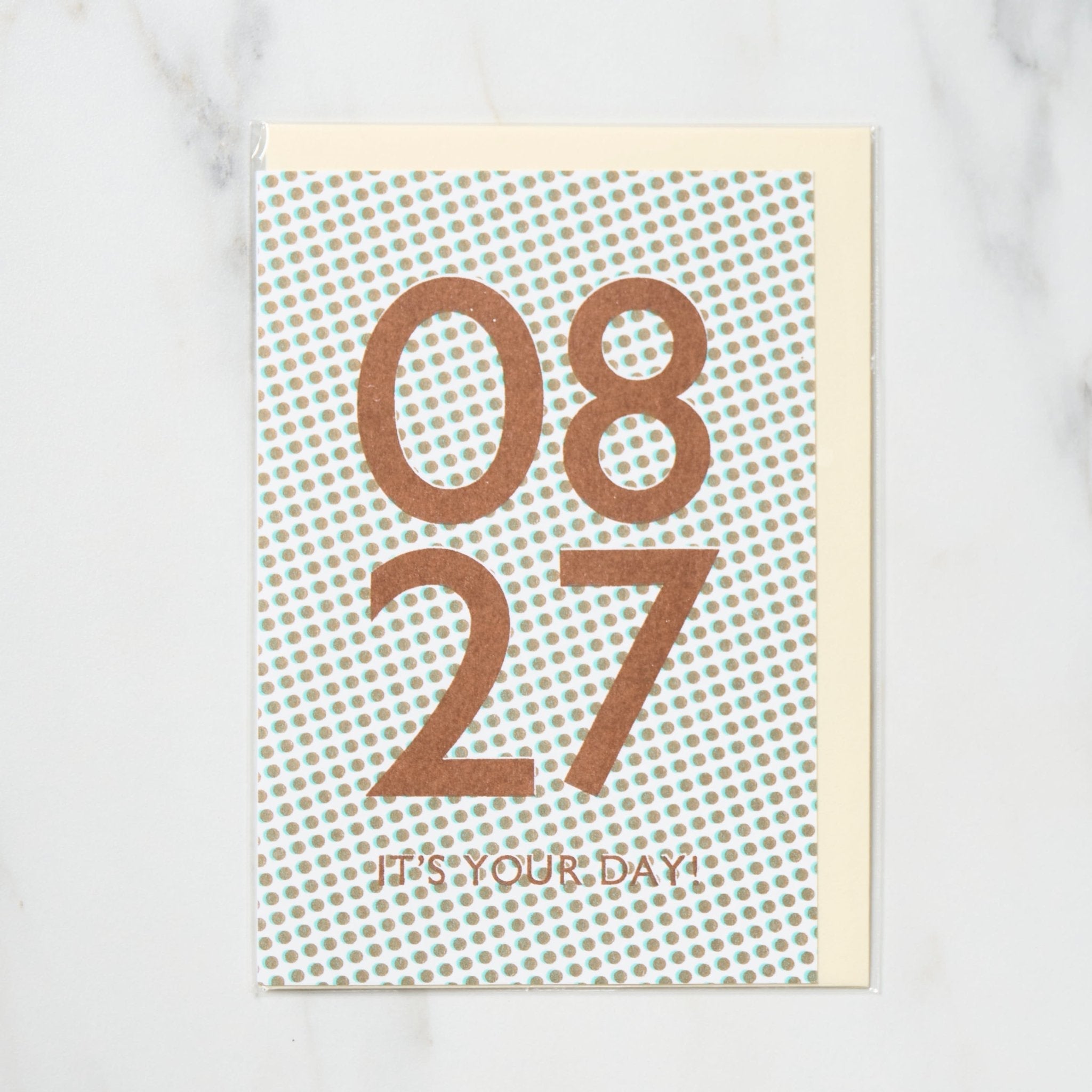 365 Find Your Day Card - AUGUST Edition | Premium Letterpress Greeting Cards for Birthdays, Anniversaries & Special Occasions