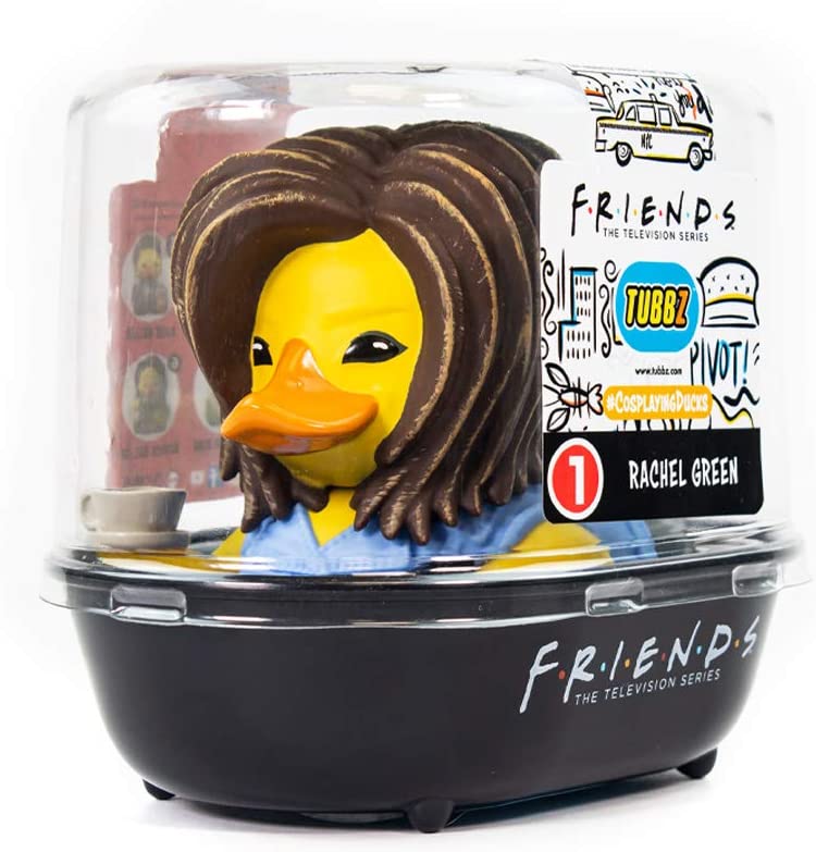 Friends Rachel Green Tubbz Collectible Duck - Officially Licensed TV Show Merchandise - Perfect for Fans, Collectors & Gifts - Great for Home Decor, Office Display & Pop Culture Enthusiasts