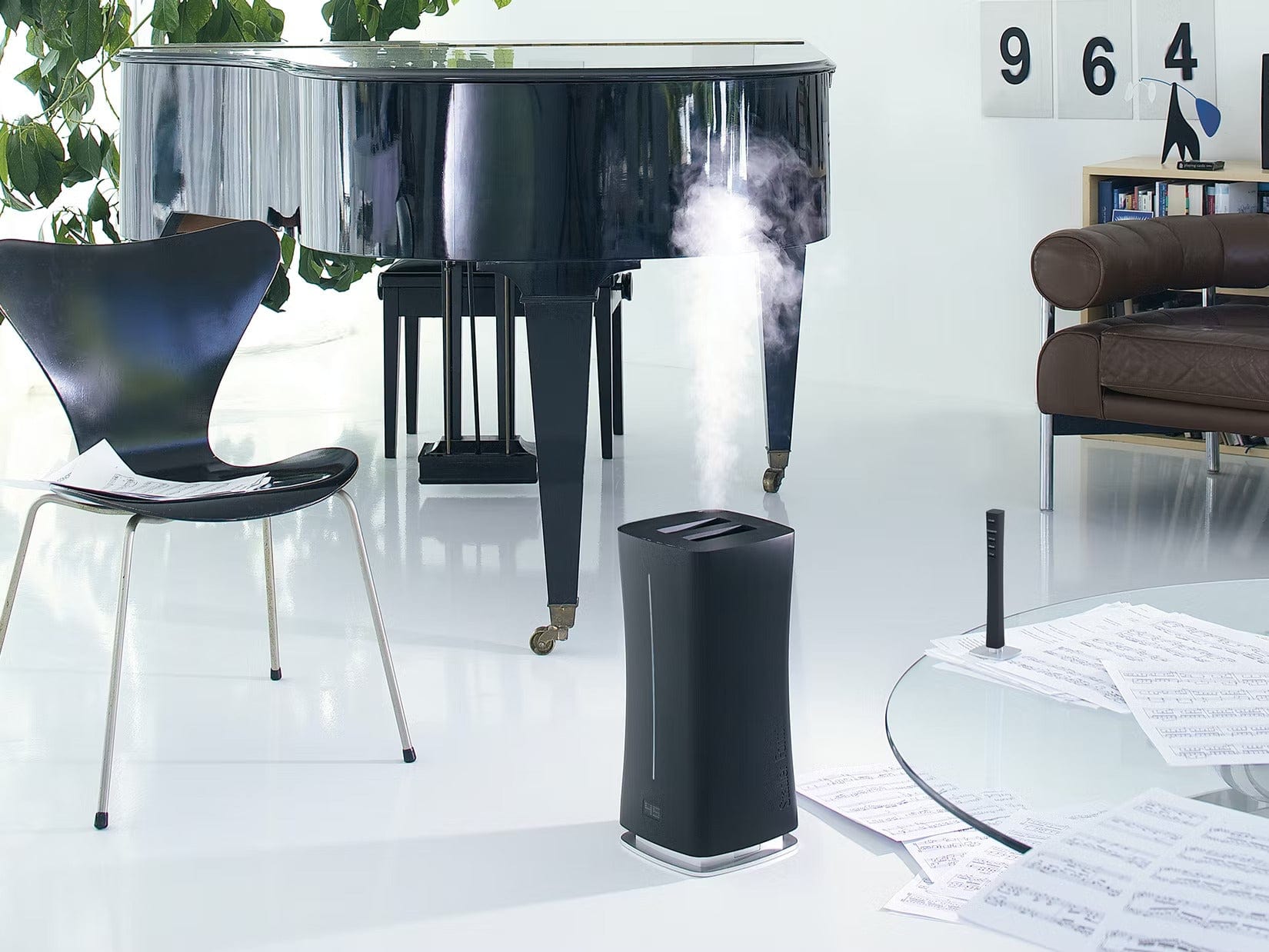 Stadler Form EVA Smart WiFi Humidifier for Large Rooms - Quiet Ultrasonic Air Moisturizer for Home, Office & Bedroom Use