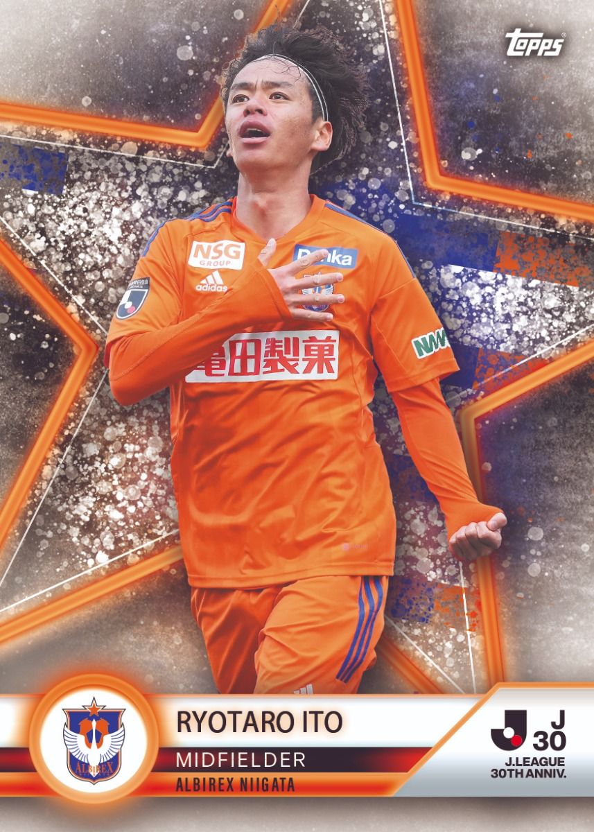 Topps J League 30th Anniversary Trading Cards - Limited Edition Japanese Soccer Collectibles for Fans & Card Collectors - Perfect for Sports Memorabilia Collections & Gift Giving