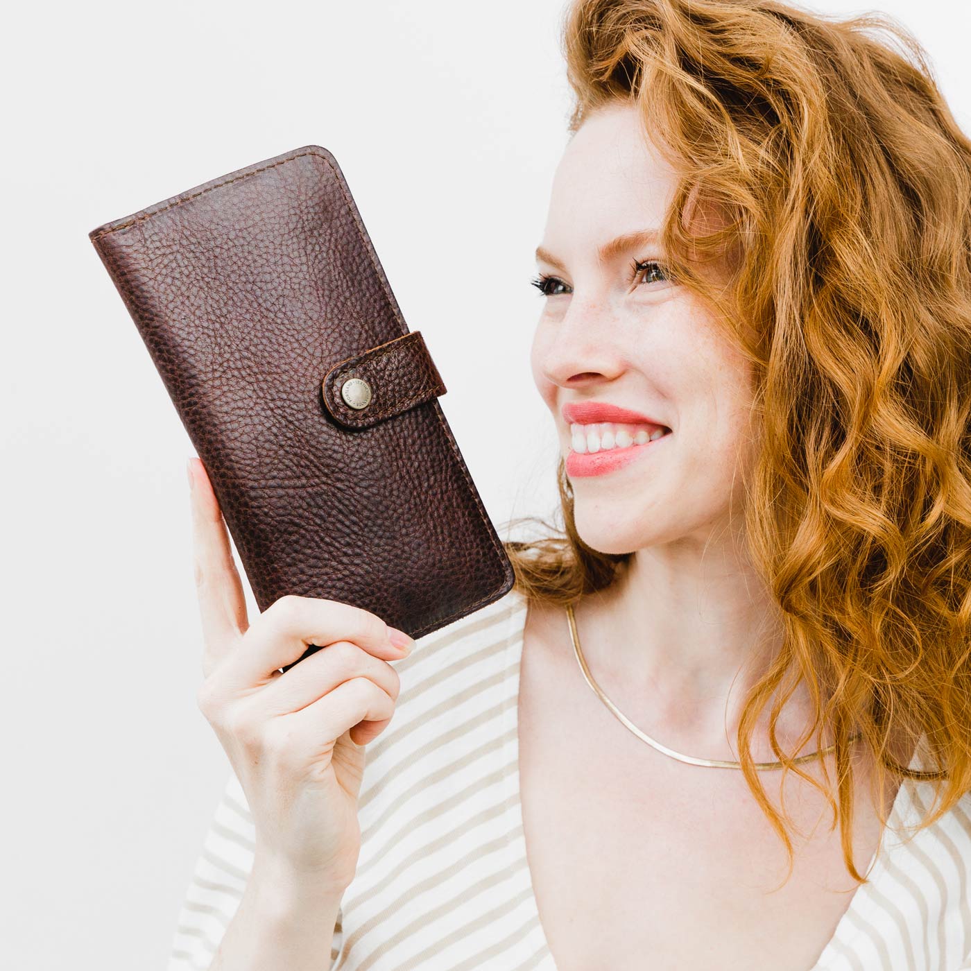 Women's Genuine Leather Bifold Wallet with RFID Blocking - Slim & Stylish for Everyday Use, Travel, and Business