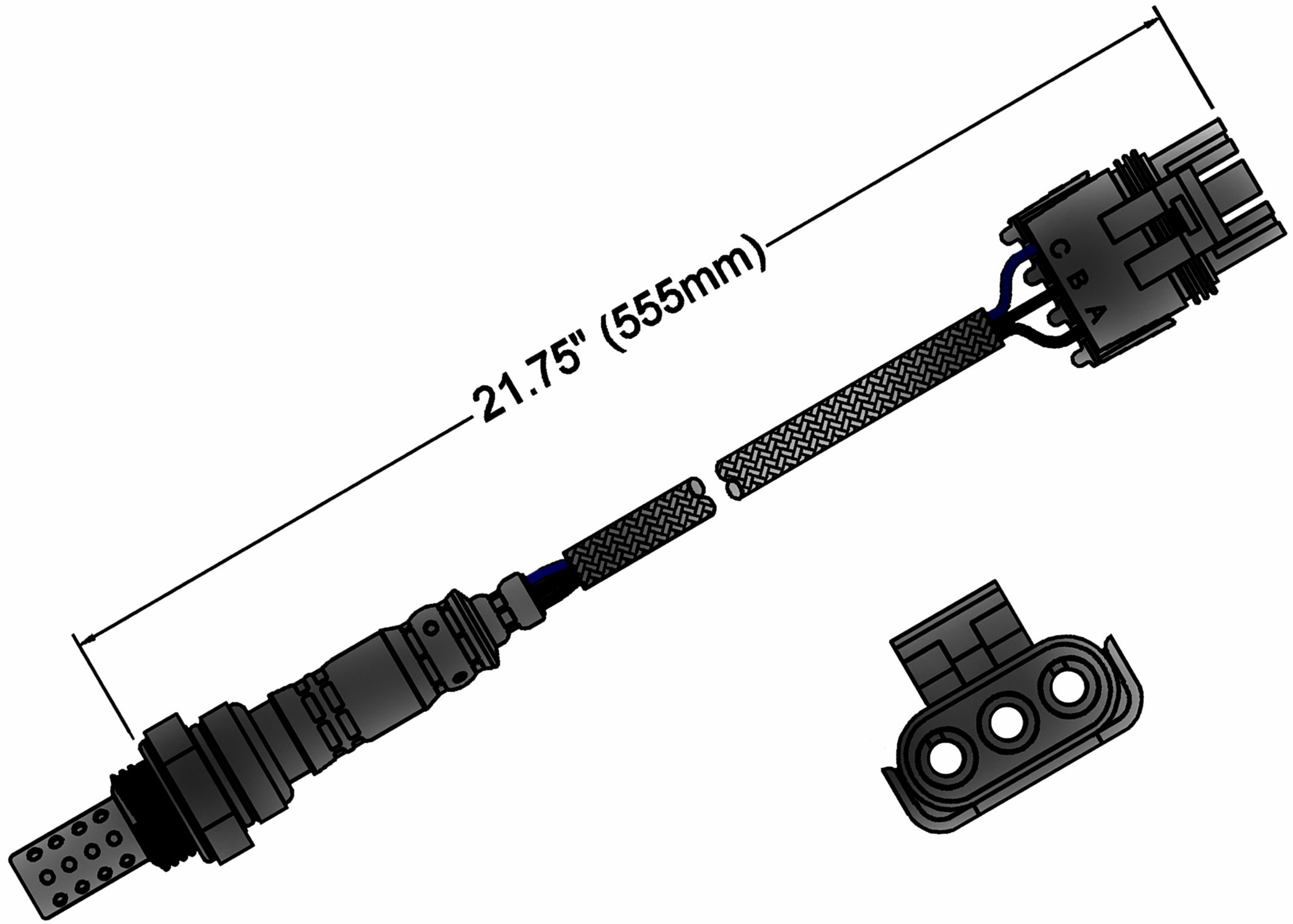 ACDelco Professional 213-1315 Heated Oxygen Sensor - Replacement O2 Sensor for GM Vehicles | Improves Fuel Efficiency & Engine Performance | Perfect for Chevy, GMC, Buick & Cadillac Models