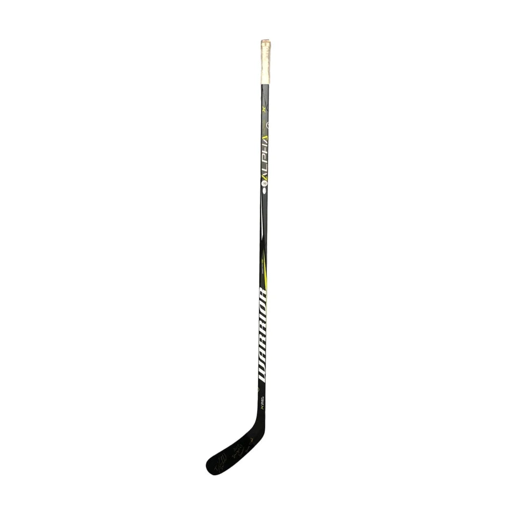 Deryk Engelland Autographed Game-Used Hockey Stick - Vegas Golden Knights NHL Memorabilia with JSA COA - Perfect for Sports Collectors and Hockey Fans Display