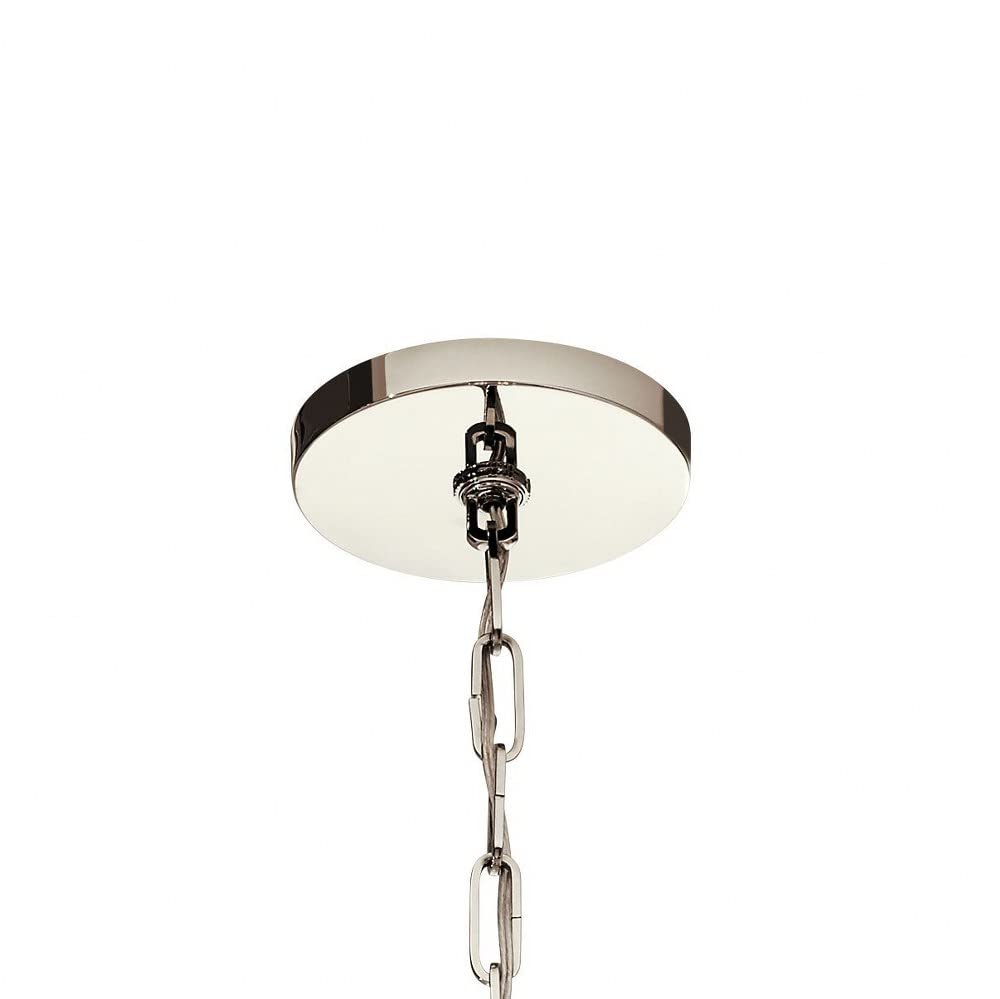 12-Light Farmhouse Caged Foyer Chandelier - Black Metal Rustic Ceiling Light Fixture for Entryway, Dining Room & Kitchen Decor