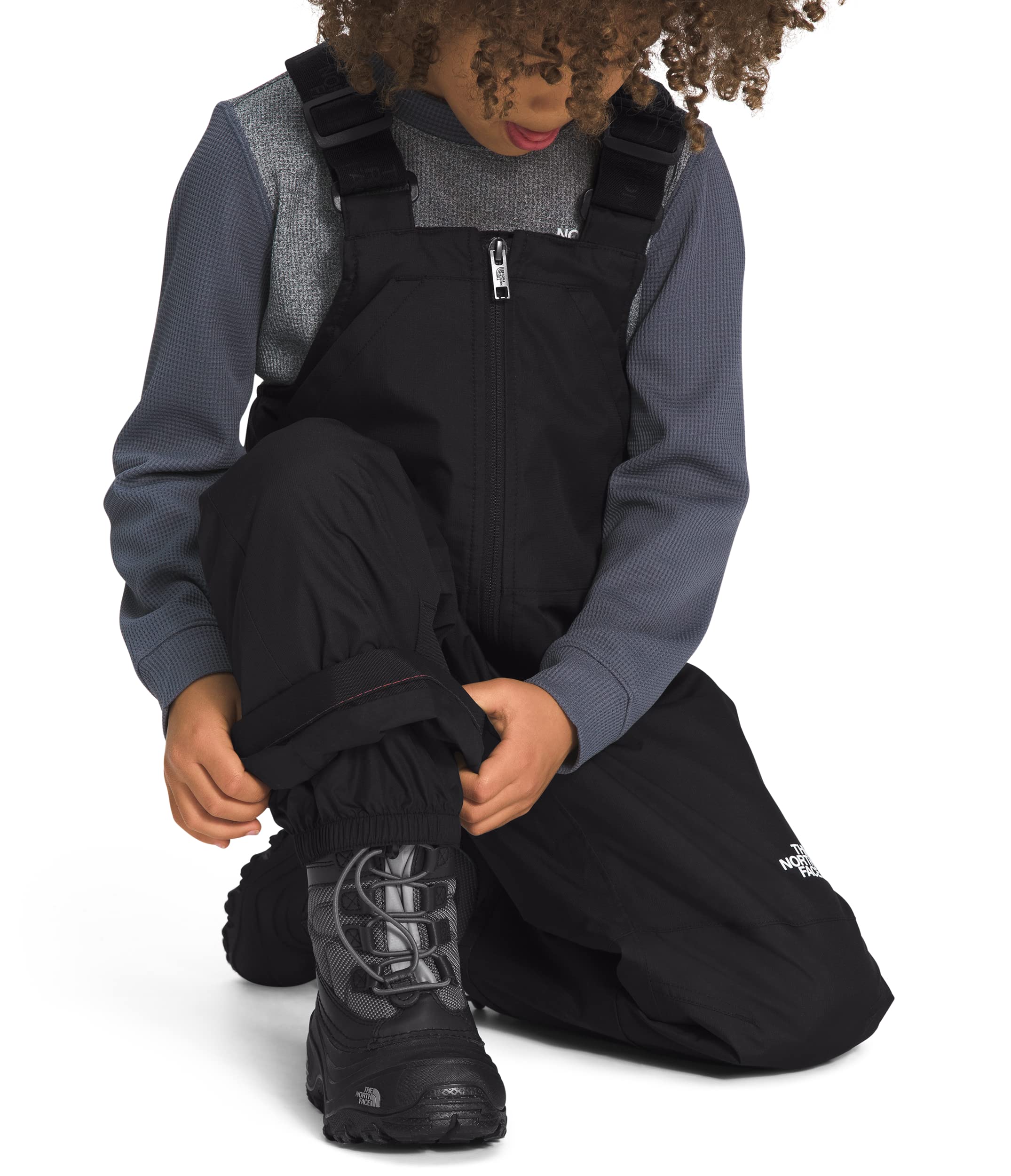 The North Face Kids' Freedom Insulated Snow Bib - Waterproof Winter Snow Pants for Boys & Girls - Perfect for Skiing, Snowboarding & Outdoor Winter Activities