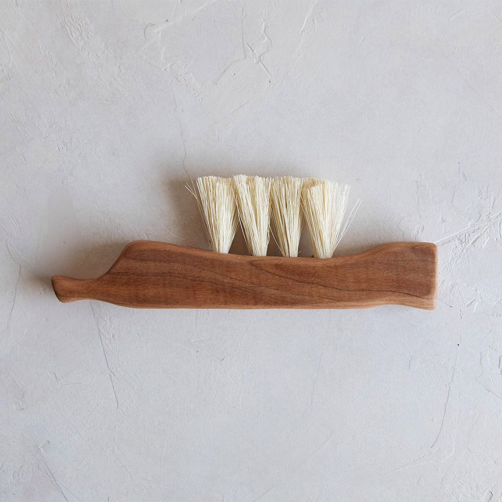 Premium Medium Wooden Counter Brush No. MT0974 - Natural Wood Handle for Kitchen, Bar & Restaurant Cleaning - Perfect for Countertops, Tables & Hard Surfaces