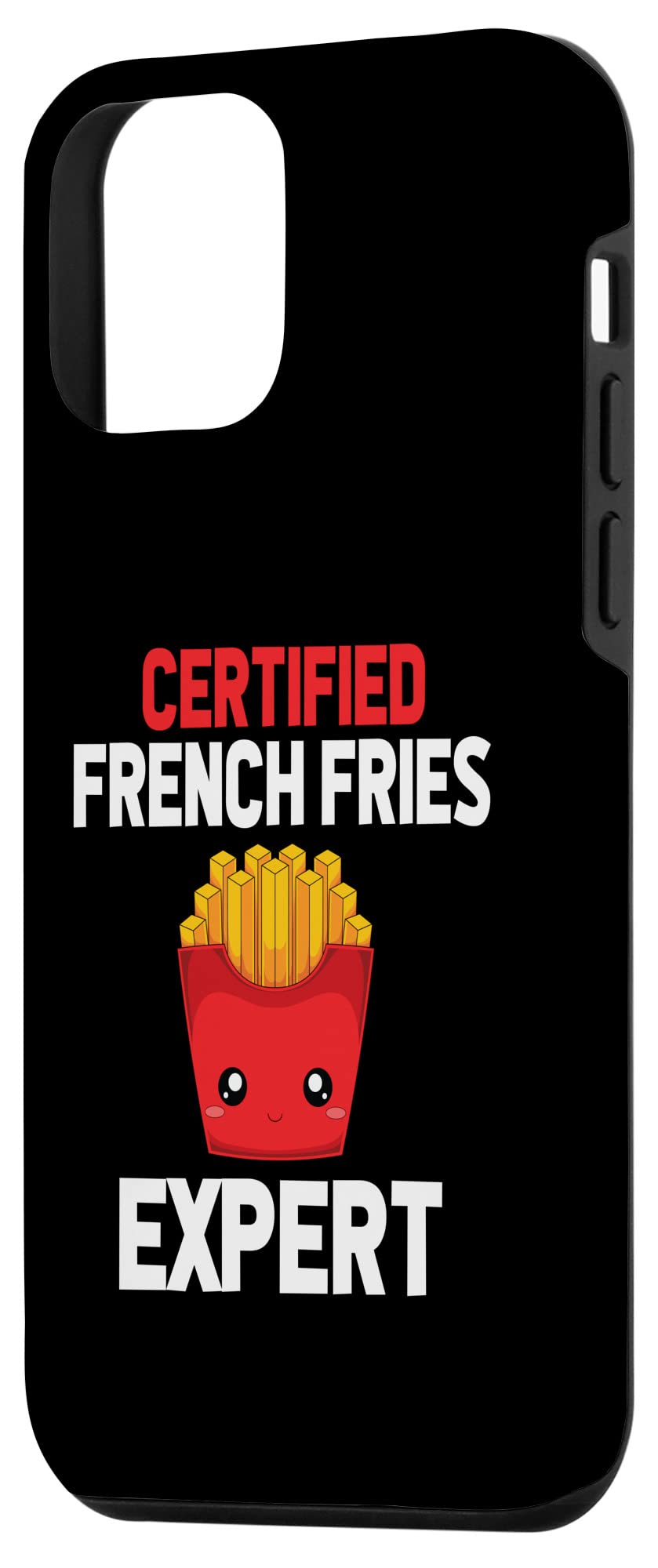 iPhone 12 Mini Case - Fast Food Themed Protective Cover with French Fries Design | Perfect for Food Lovers & iPhone Protection at Work, School or Travel