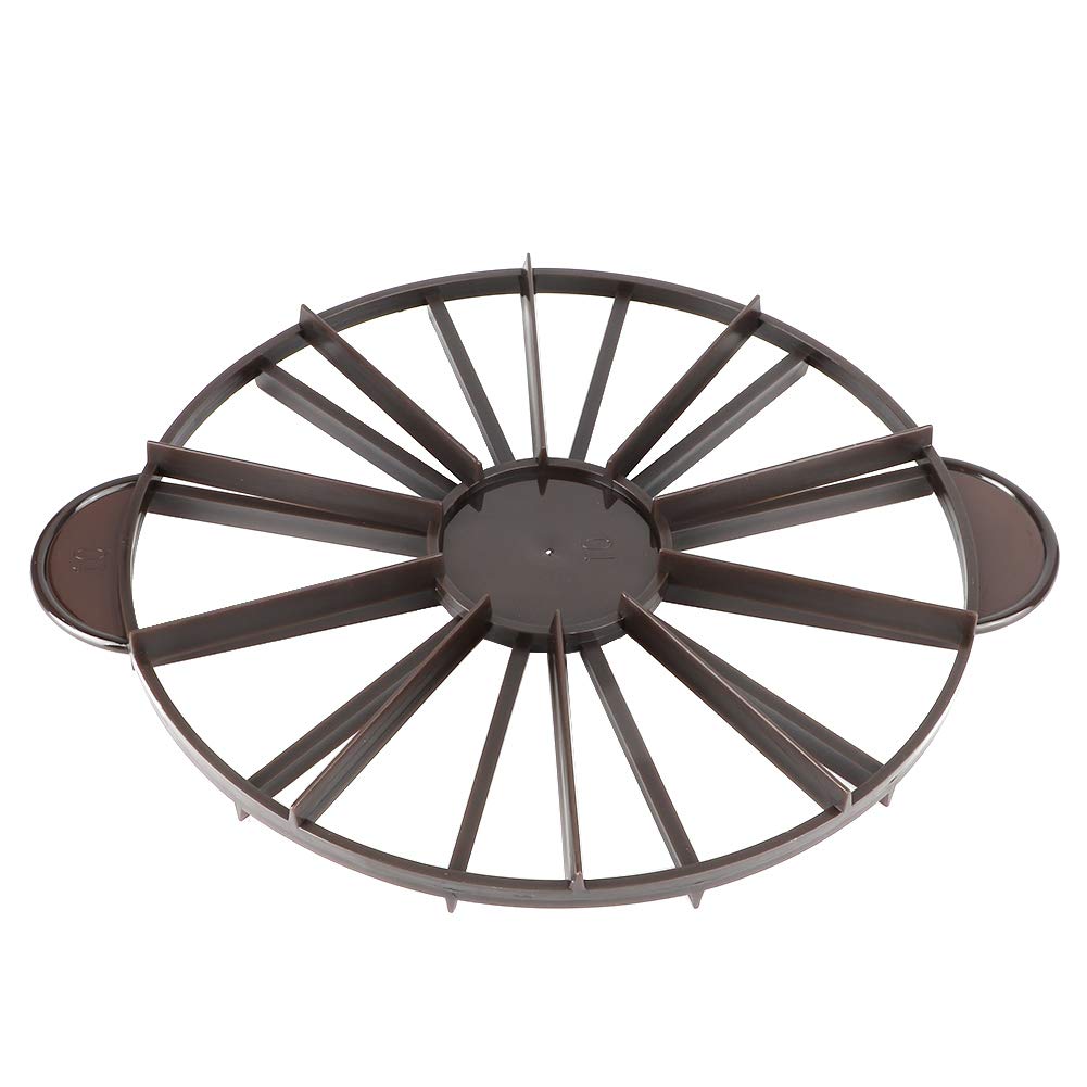 12-Piece Round Cake Divider & Equal Portion Cutter - Professional Baking Tool for Perfect Cake Slicing, Bread Portioning & Dessert Serving | Ideal for Home Bakers, Weddings & Party Plating