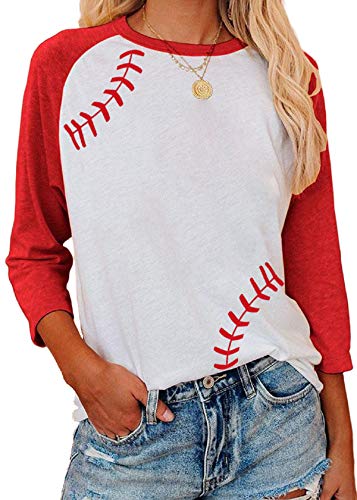 Raglan Shirts-red
