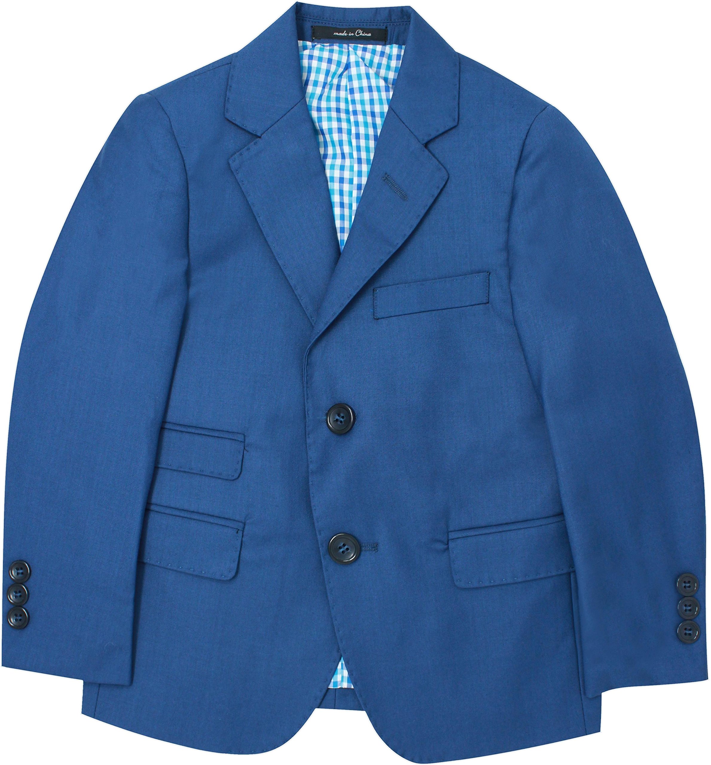 Boys Blazer Sports Suit Jacket for Kids - Slim, Regular & Husky Fit Options | Formal & Casual Wear for School, Parties & Special Occasions