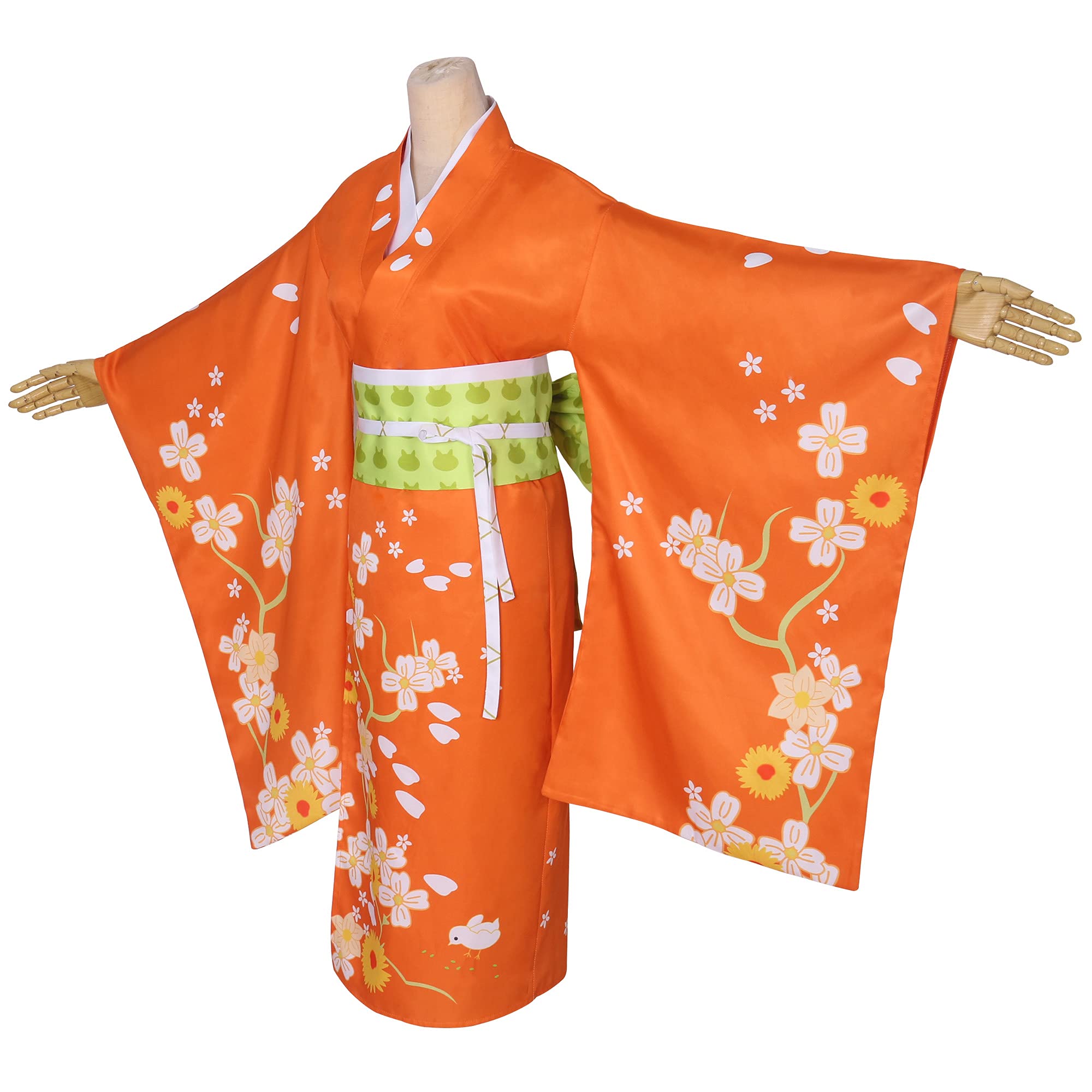 Hiyoko Saionji Cosplay Costume - Authentic Japanese Kimono for Danganronpa Anime Halloween Cosplay | Perfect for Conventions, Themed Parties & Costume Events