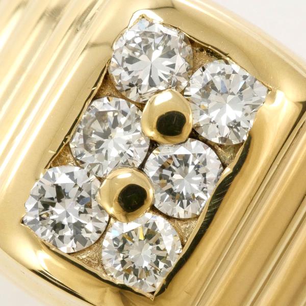 18K Yellow Gold Diamond Ring for Women - Elegant Solitaire Engagement & Wedding Band - Perfect for Proposals, Anniversaries, and Special Occasions