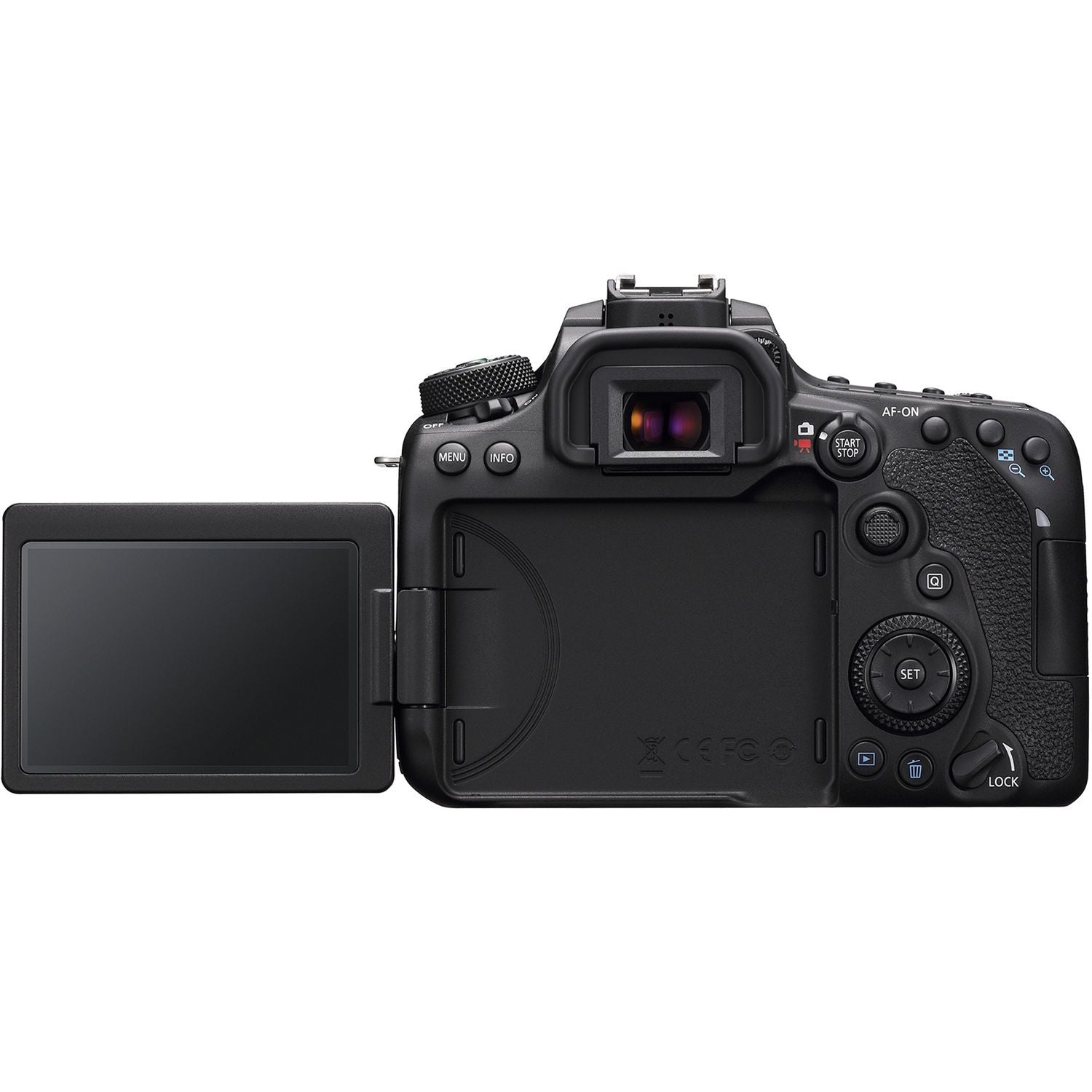 Canon EOS 90D DSLR Camera Body Only - 32.5MP APS-C Sensor, 4K Video, 45-Point AF - Perfect for Travel Photography & Vlogging