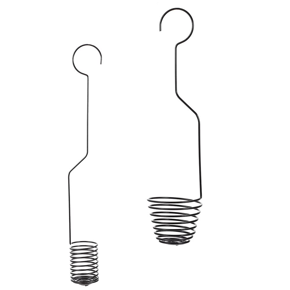 Happyyami 2 Pack Wall Mounted Air Plant Hooks - Heavy Duty Plant Hangers for Large & XL Air Plants - Boho Home & Office Decor for Living Room, Bedroom, or Workspace