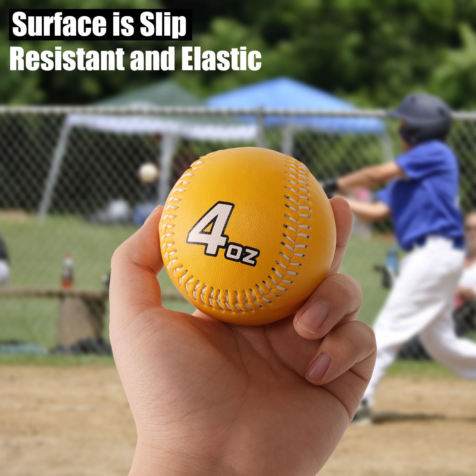 Premium Leather Weighted Baseballs Set of 9 (3-12 oz) - Professional Training Balls for Hitting, Throwing & Batting Practice - Perfect for Baseball Players of All Skill Levels - Ideal for Home, Field & Gym Training Sessions