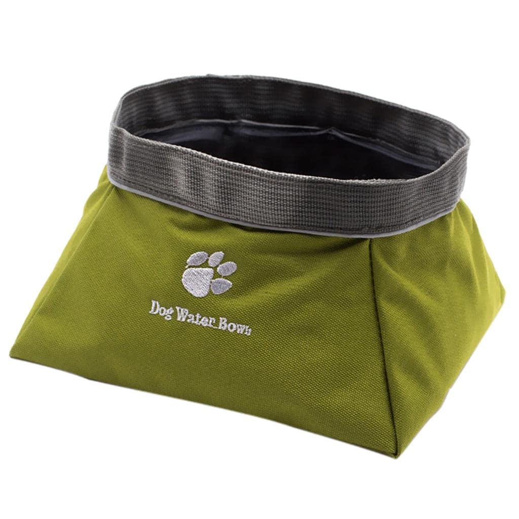 UJEAVETTE® Collapsible Travel Bowl for Dogs & Cats - Leak Proof Pet Food & Water Dish for Hiking, Camping & Outdoor Adventures