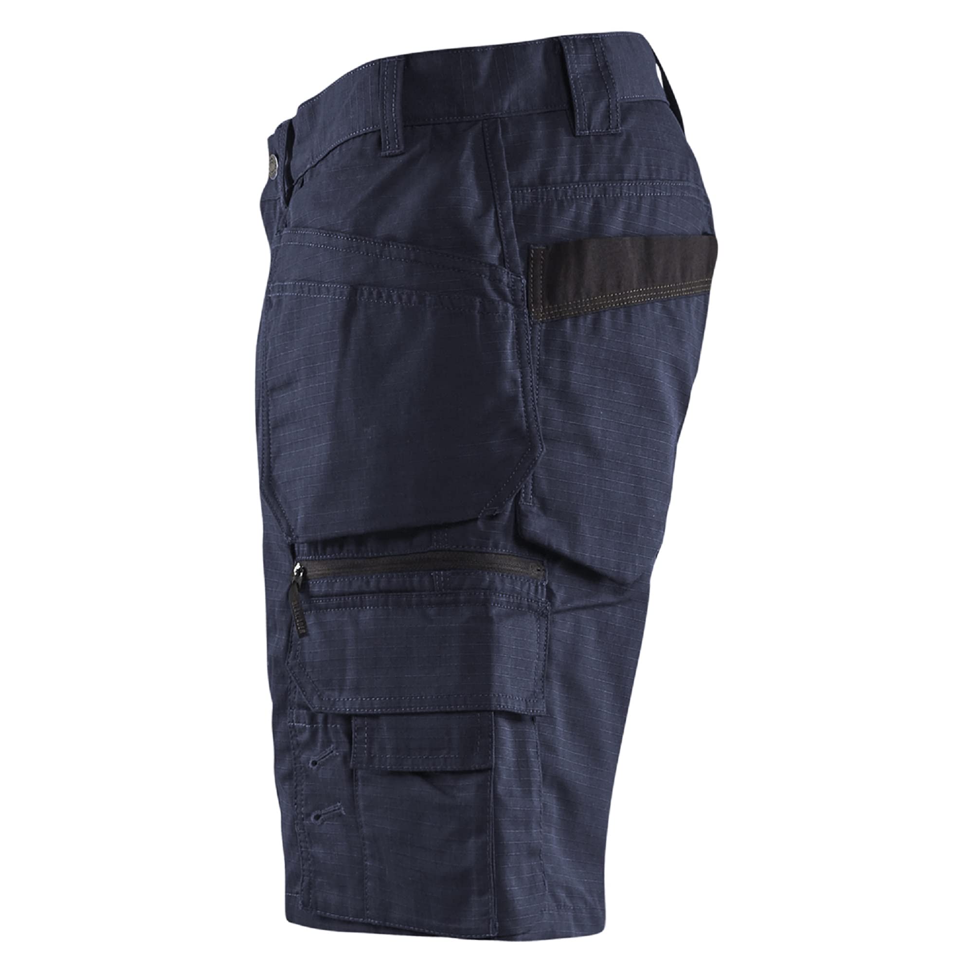 BLÅKLÄDER Men's Ripstop Breathable Stretch Work Shorts with Utility Pockets - Durable & Comfortable for Construction, Landscaping & Outdoor Activities