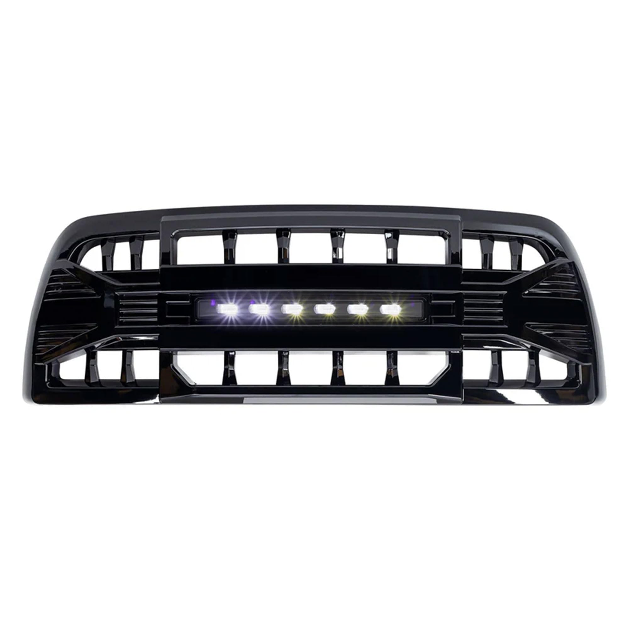 2013-2018 Dodge Ram 2500/3500 Off-Road Grille with LED Lights | Gloss Black Heavy Duty Truck Grill | Perfect for Off-Roading & Night Driving