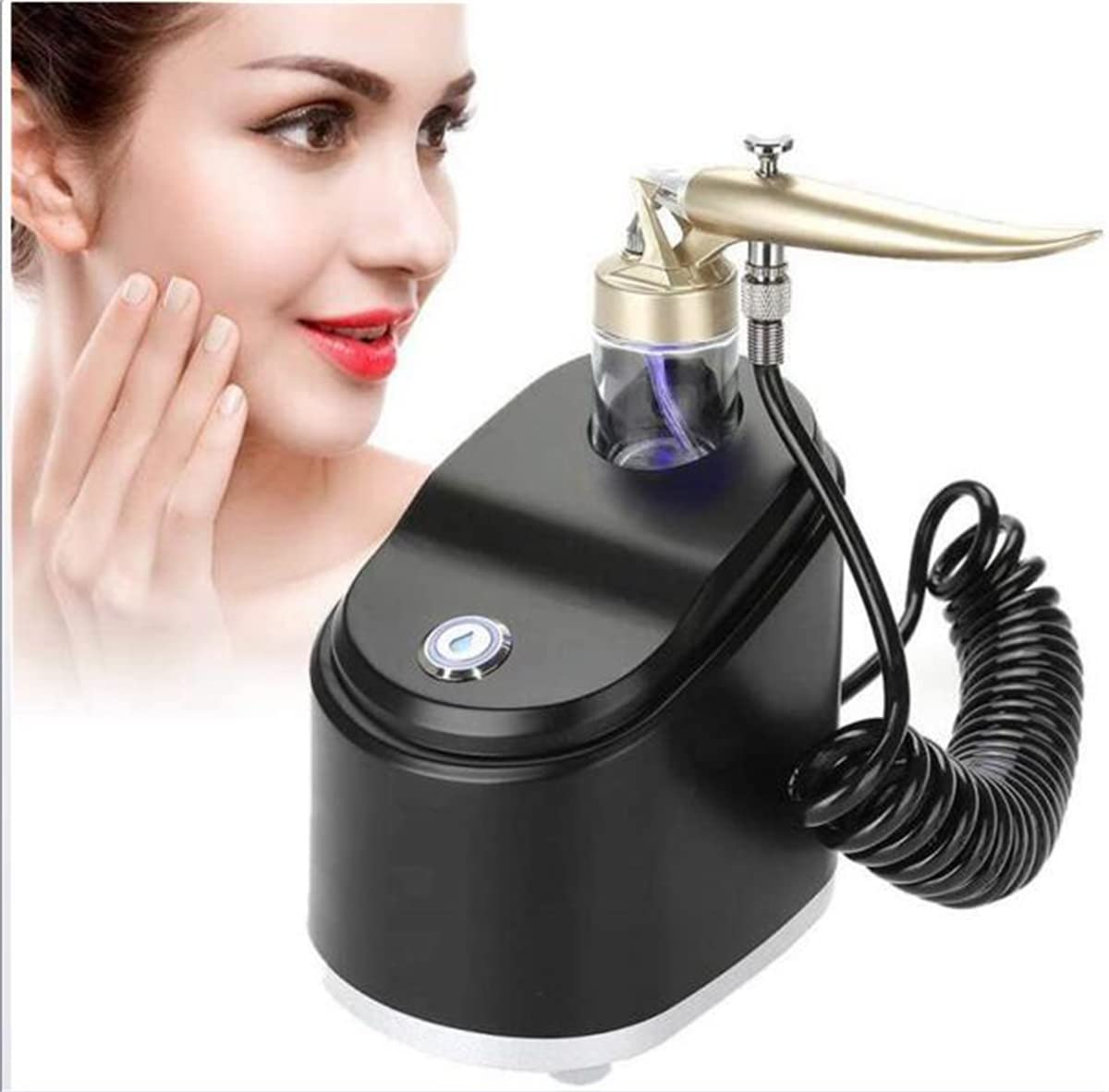 Professional Oxygen Spray Machine for Facial Beauty - Hydrating, Pore Cleansing & Wrinkle Reduction | At-Home Spa Treatment & Skincare Routine
