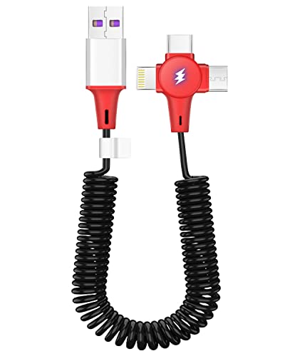 Multi Coiled Charging Cable