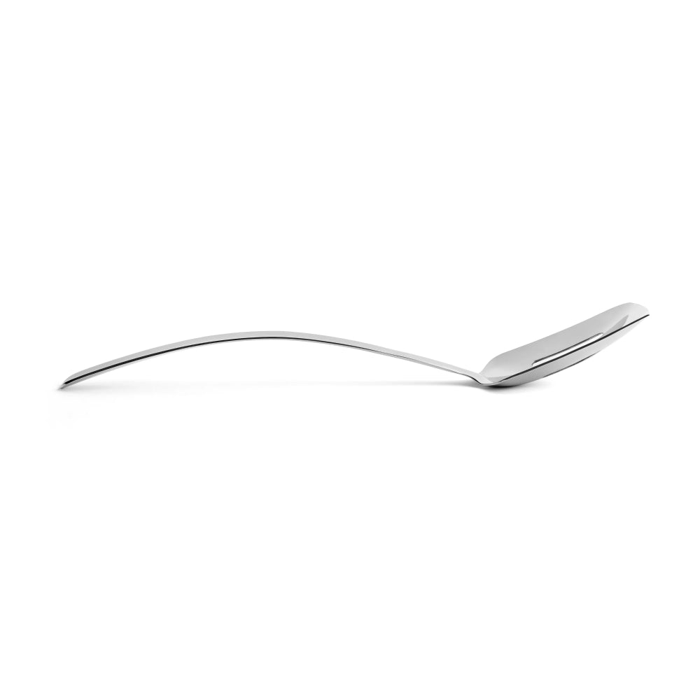 Browne 10-Inch Stainless Steel Slotted Spoon - Durable Kitchen Utensil for Cooking, Serving & Straining Pasta, Soup & Vegetables - Perfect for Home & Restaurant Use
