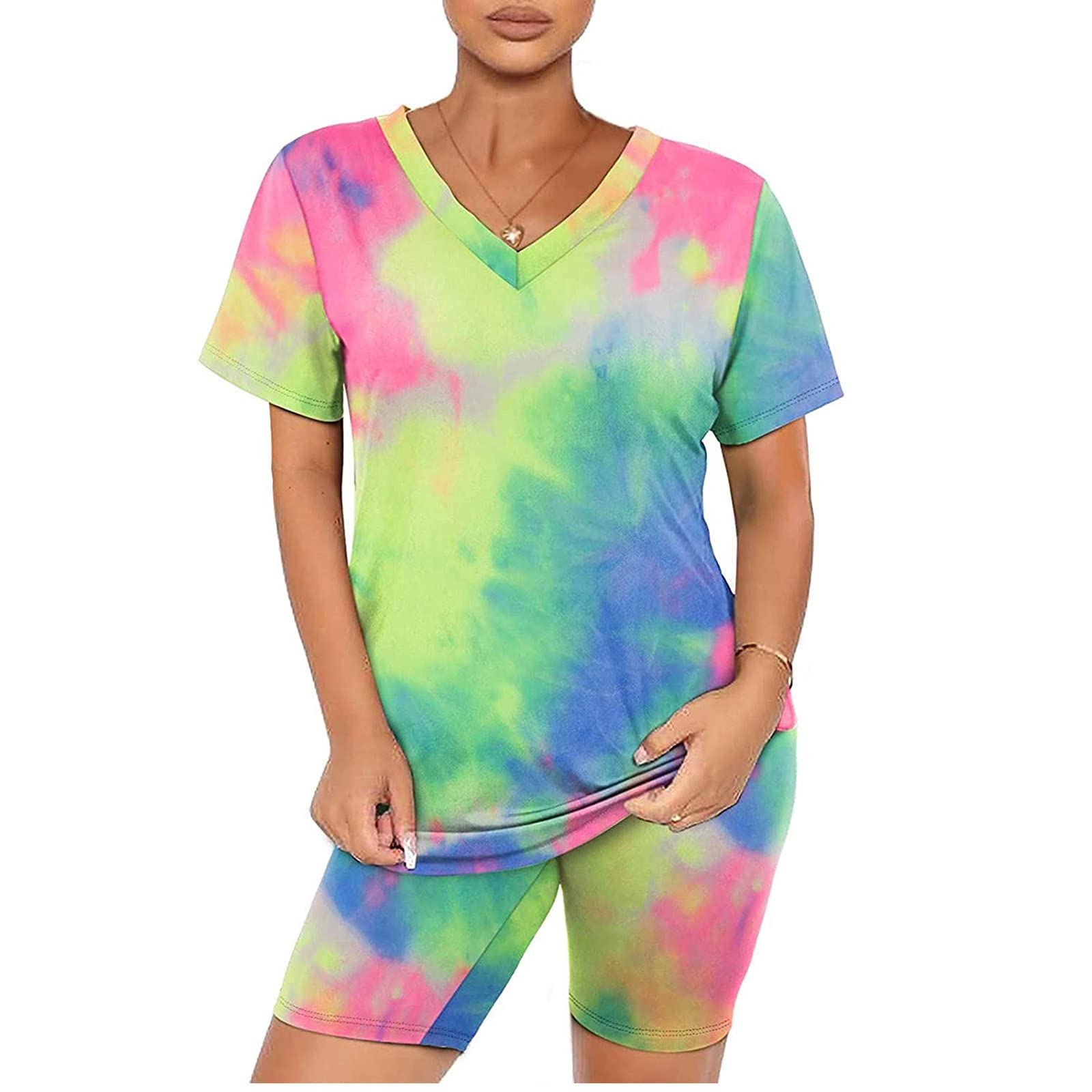 **Posijego Women's 2-Piece Gym Shorts Set - High Waist Athletic Shorts & Top for Yoga, Running, Workout - Summer & Fall Sportswear 2022**    *(Perfect for gym, yoga, running, and casual wear - lightweight & breathable for all-day comfort!)*