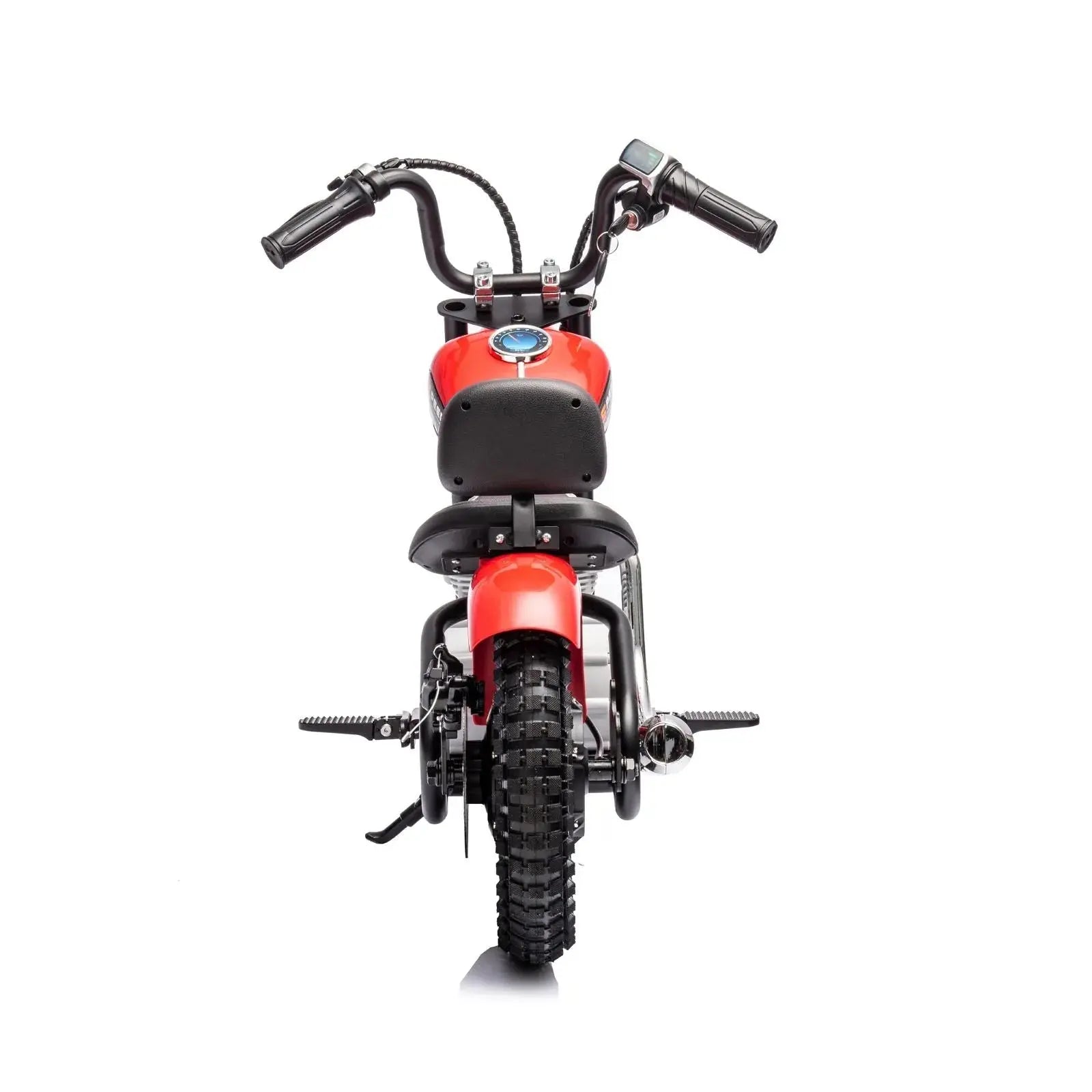 36V Freddo E Chopper Electric Motorcycle - 1 Seater with Leather Seat & Brushless Motor for Adults - Perfect for Urban Commuting & Leisure Rides