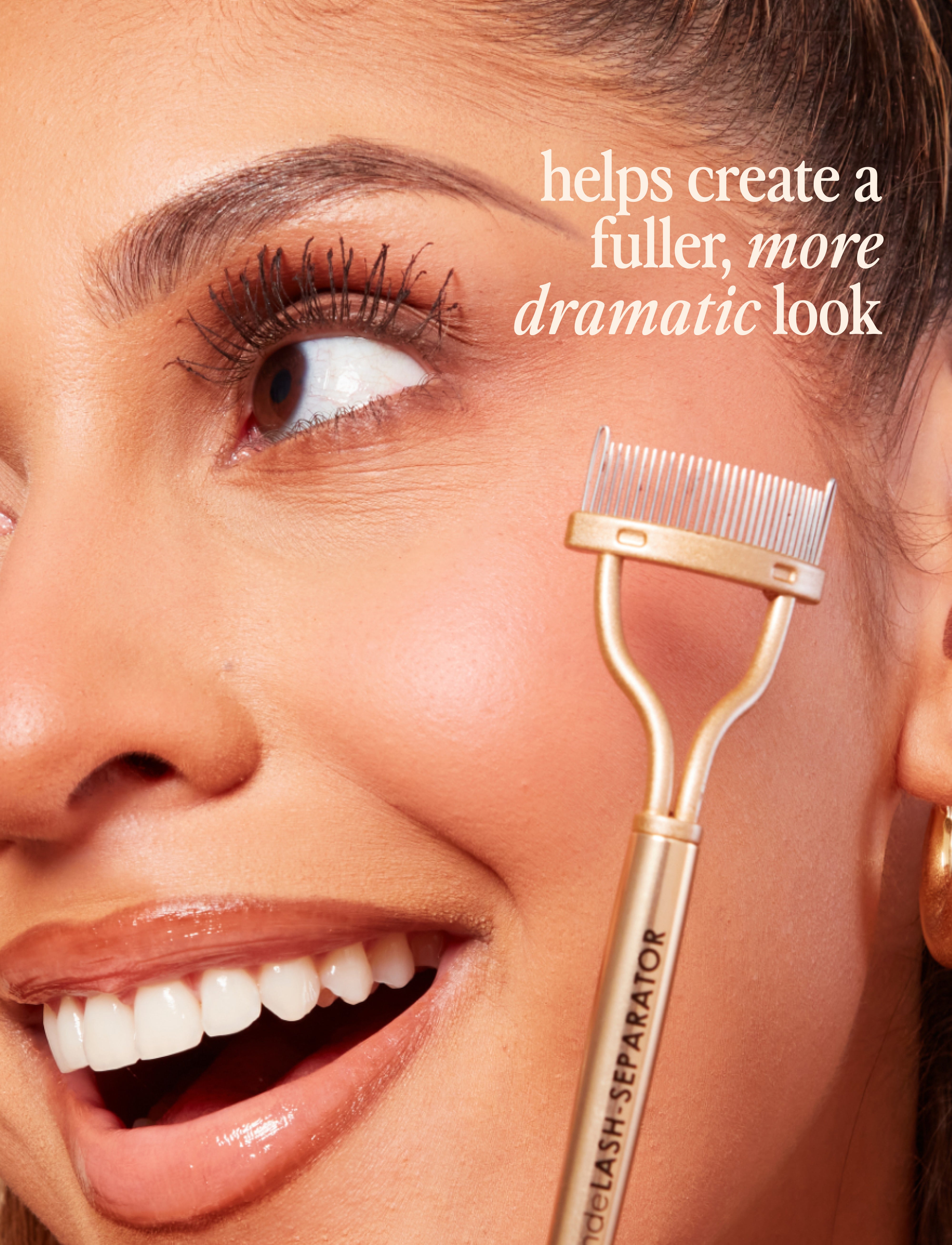 GrandeLASH Eyelash Separator - Professional Lash Comb & Detangler for Flawless Eyelash Separation | Perfect for Mascara Application, False Eyelashes & Lash Extensions Care