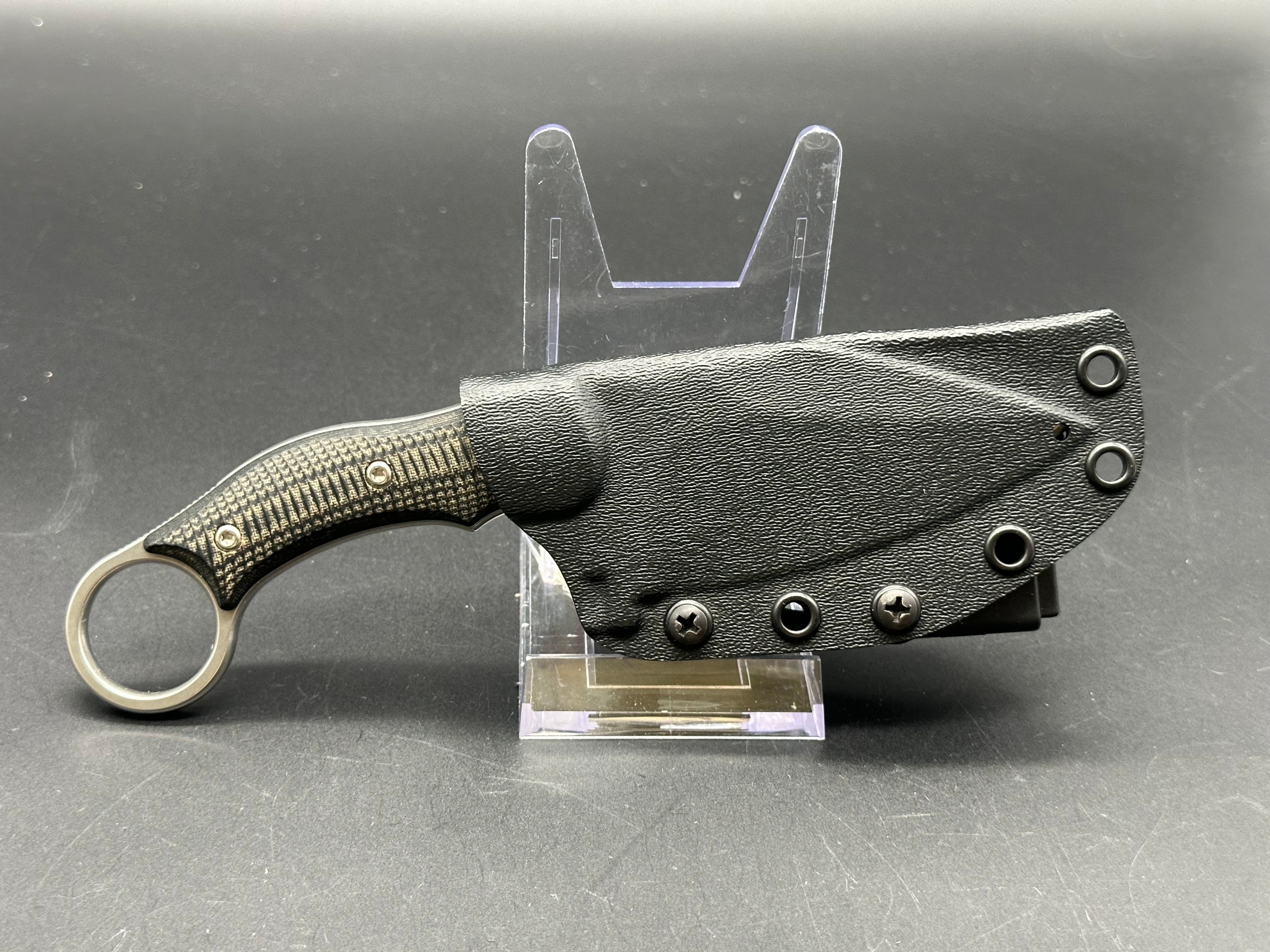 Borka S Rambit Folding Knife - Premium M390 Steel Blade, EDC Pocket Knife for Outdoor, Camping, Hunting & Everyday Carry