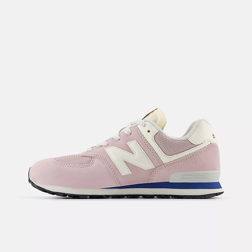 New Balance 574 Youth Sneakers in Twilight Haze - Lightweight Comfortable Running Shoes for Boys & Girls - Perfect for School, Sports & Everyday Wear