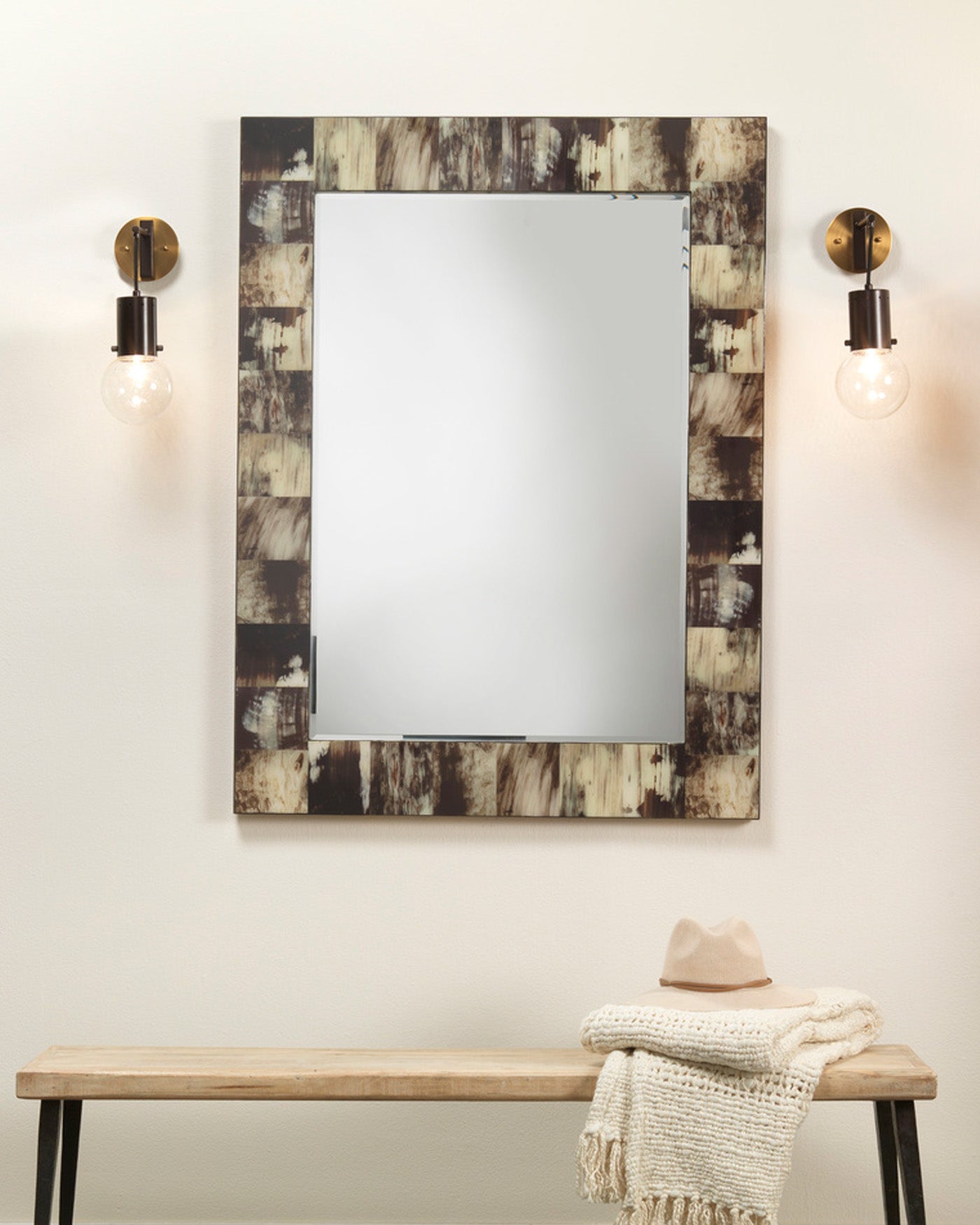 Strada Sconce Wall Light - Matte Black Modern Fixture for Bedroom, Living Room & Hallway Lighting
