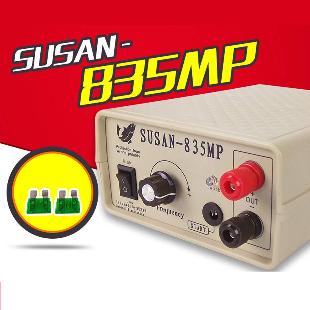 835MP Ultrasonic Inverter Electro Fisher - 12V Portable Fish Stunner Machine for Efficient Fishing | Perfect for Lakes, Rivers & Professional Anglers