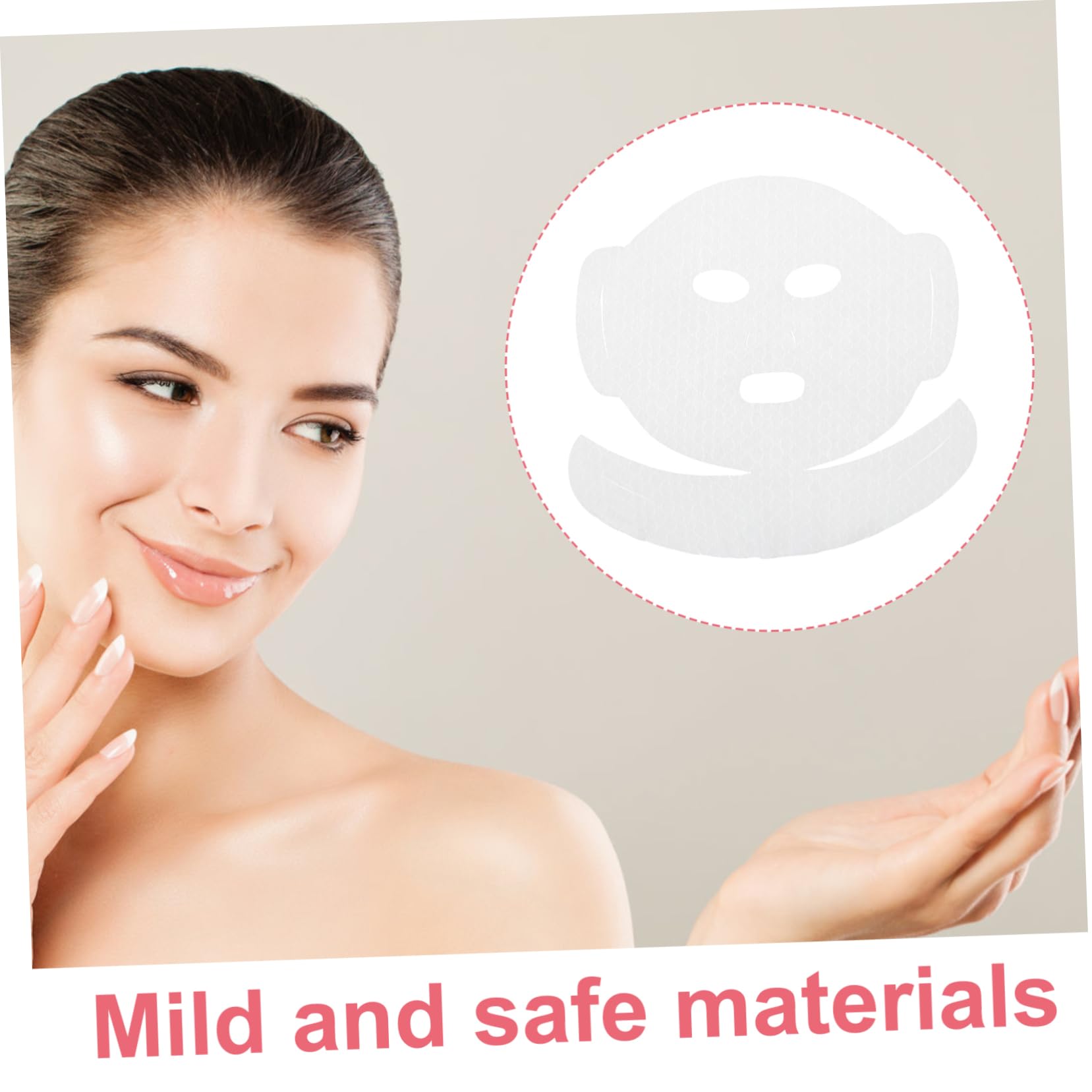 20 Pcs Soft Facial Towels for Makeup Removal & Skin Care - Hypoallergenic White Fiber Face Towels for Moisturizing & Beauty Masks | Perfect for Daily Skincare Routine, Spa Days & Travel Essentials