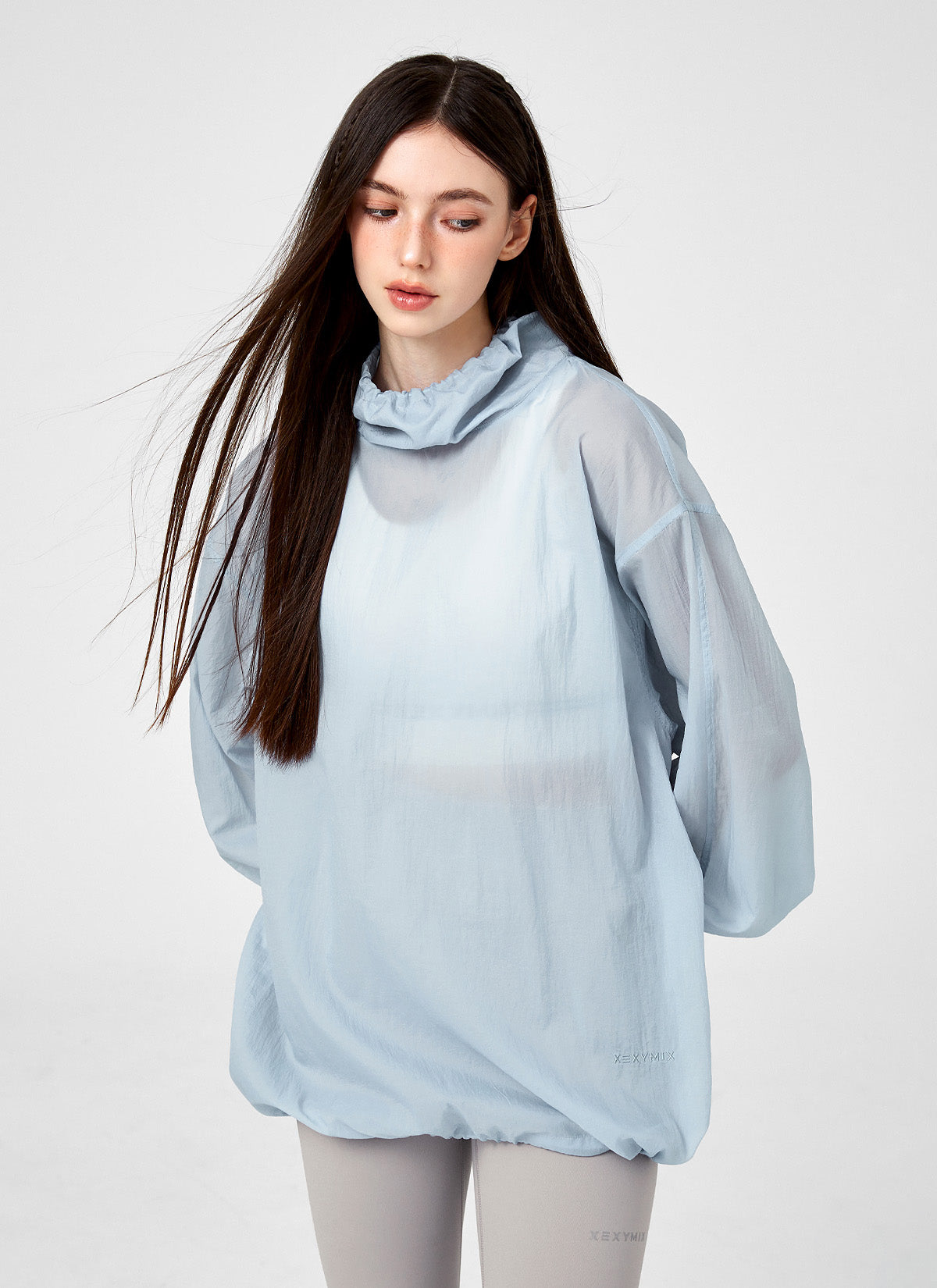 Lightweight Sheer Cover-Up Anorak Jacket for Women - Breathable Sun Protection for Beach, Pool & Summer Outings