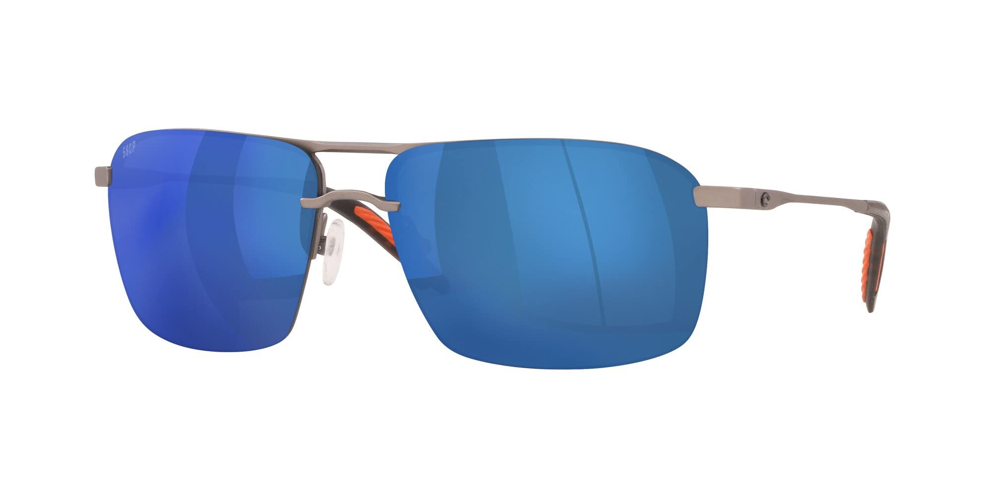 Costa Del Mar Men's Skimmer Rectangular Polarized Sunglasses - UV Protection for Fishing, Driving & Outdoor Activities
