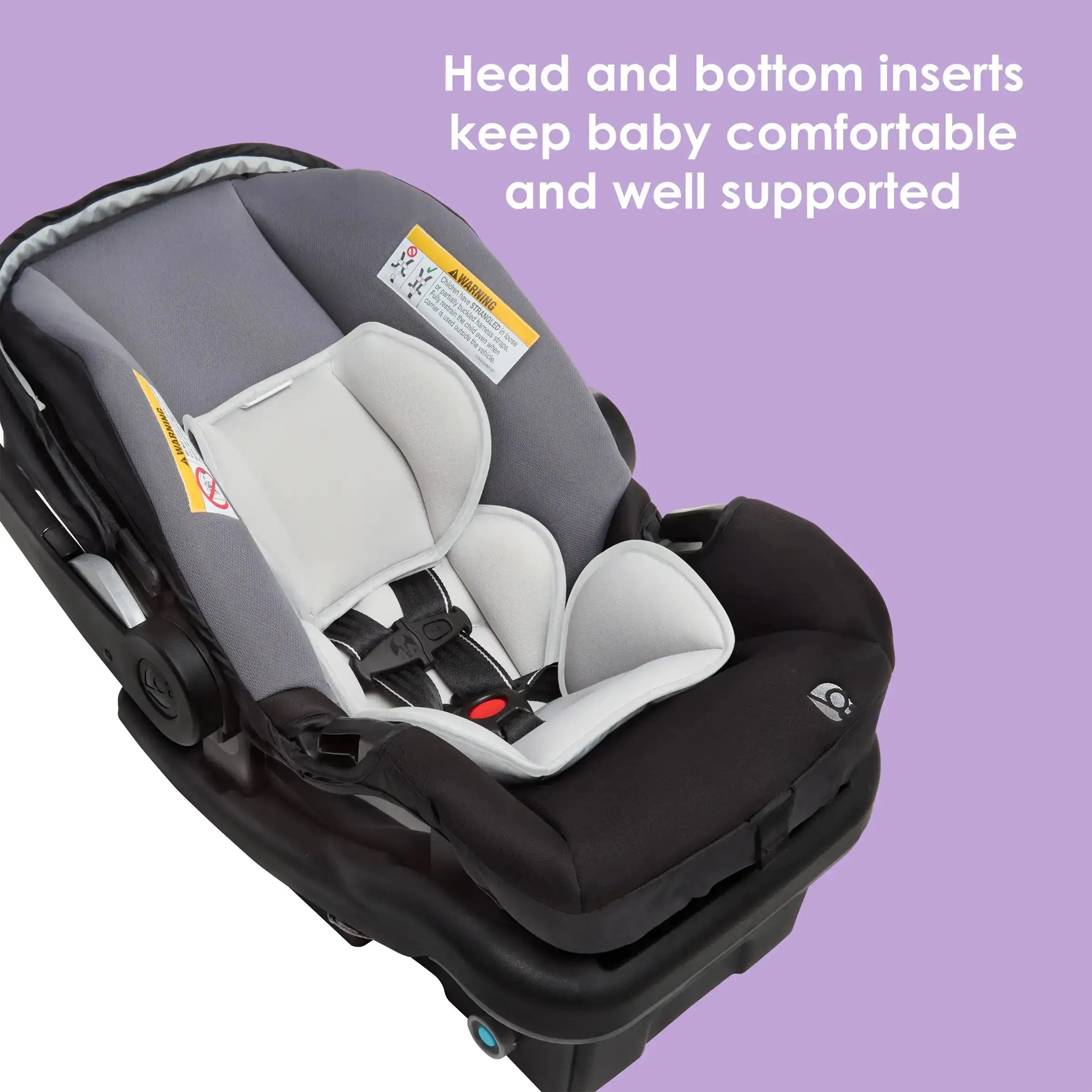 EZ Lift™ PRO Infant Car Seat - Lightweight & Safe Baby Carrier for Newborns to 35 lbs, Madrid Black (Target Exclusive) | Perfect for Travel, Shopping & Daily Commutes