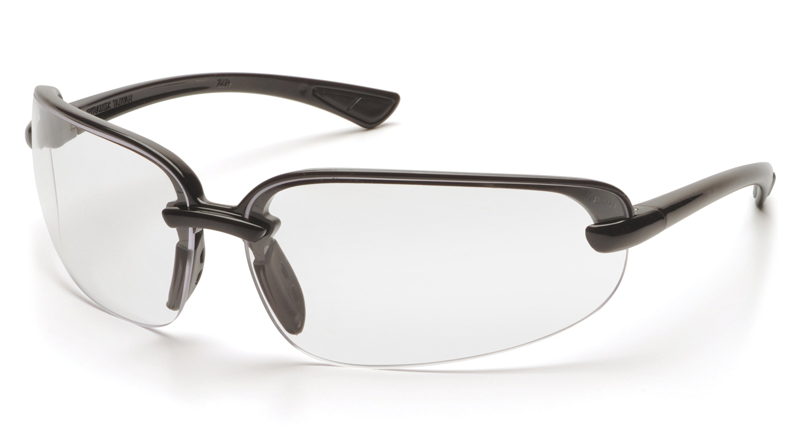 Pyramex Protocol Safety Glasses - ANSI Z87.1 Certified, Anti-Fog, Clear Lens Protective Eyewear for Construction, Woodworking & DIY Projects