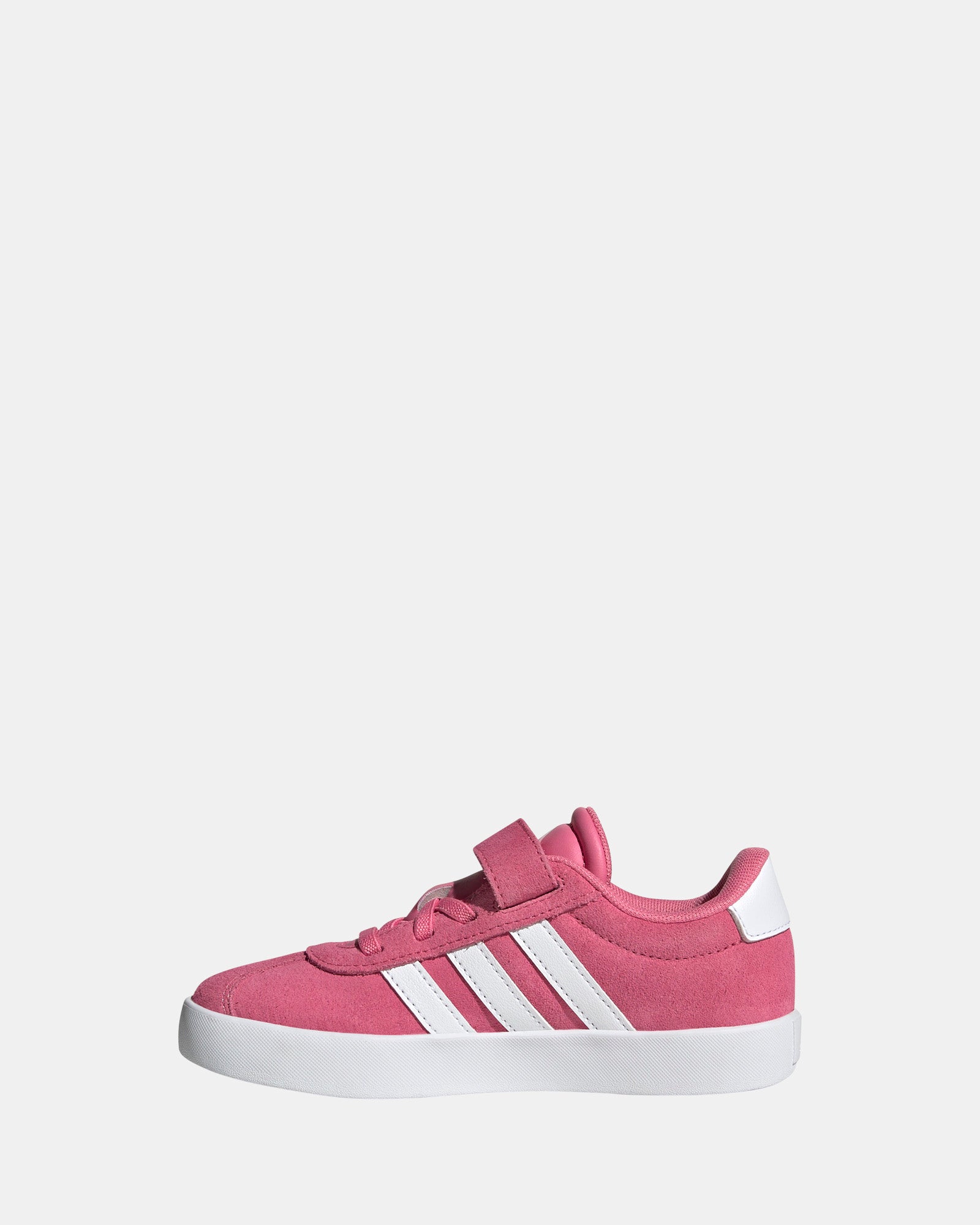 VL Court 3.0 Self-Fastening Pre-School Sneakers for Girls - Pink Fusion/White | Lightweight Comfort Shoes for Toddlers, Daycare & Playtime