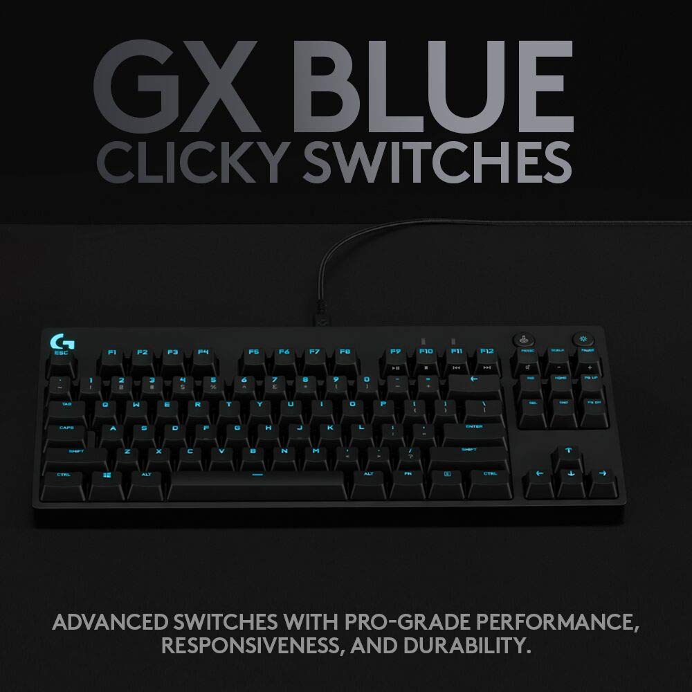 Logitech G PRO Mechanical Gaming Keyboard & G502 HERO Gaming Mouse Combo - Perfect for Esports, Streaming & PC Gaming Setup