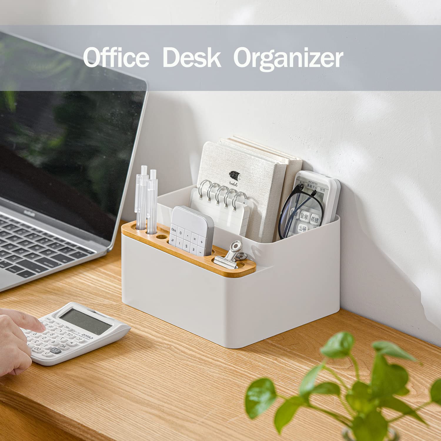 MORNITE 3-Tier Desktop Organizer Drawer - Remote Control Holder, Makeup Caddy, Office Supplies Storage for Home & Office - Perfect for Countertop, Desk, Vanity & Craft Room Organization