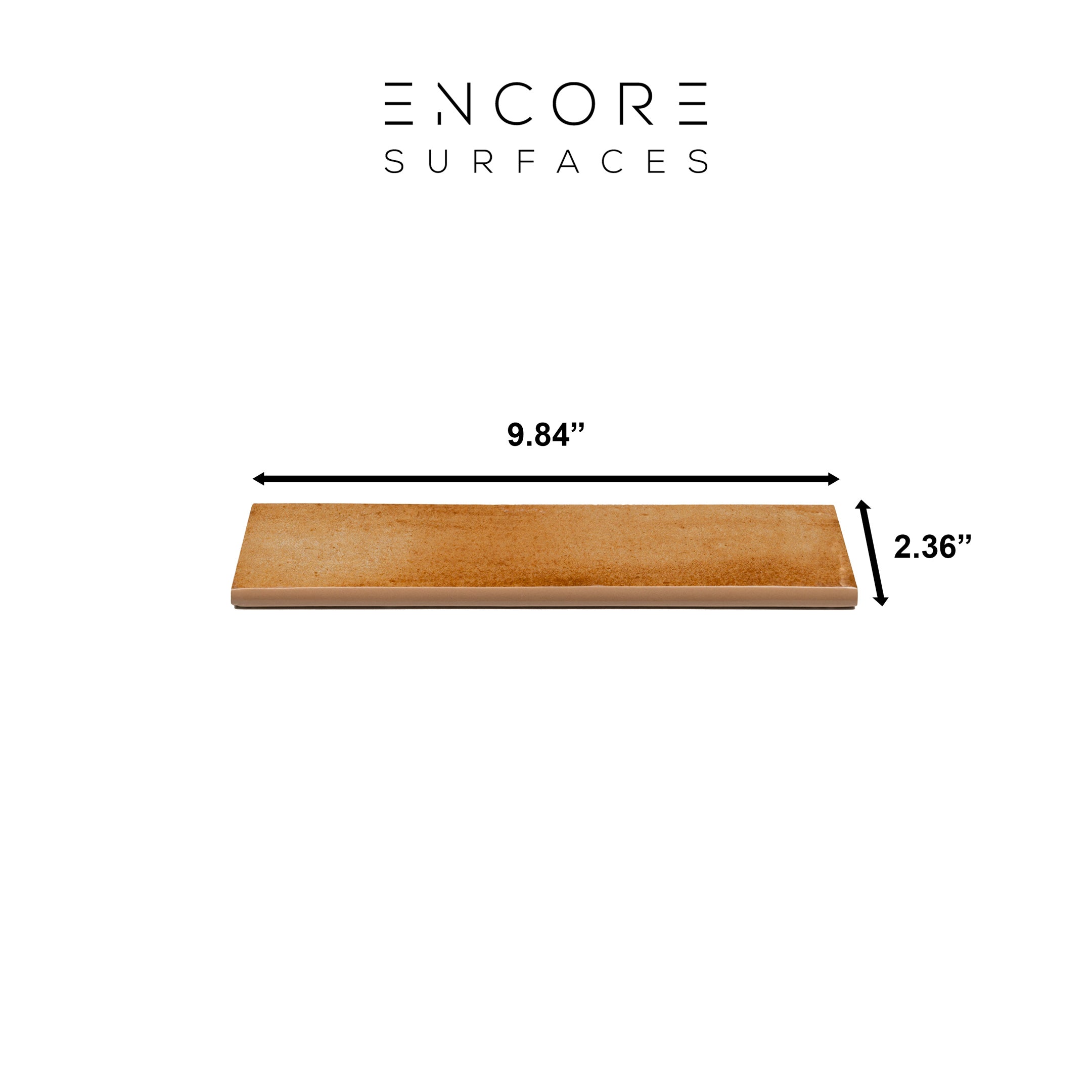 Mojave Bullnose Ceramic Tile - Premium Ceramica Rondine for Kitchen Backsplash, Bathroom & Flooring