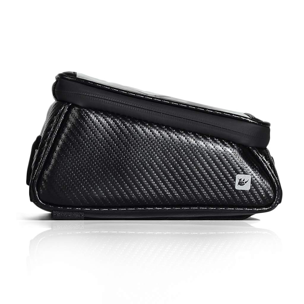 Rhinowalk Waterproof Bike Frame Bag - Stable Top Tube Bag for Cycling