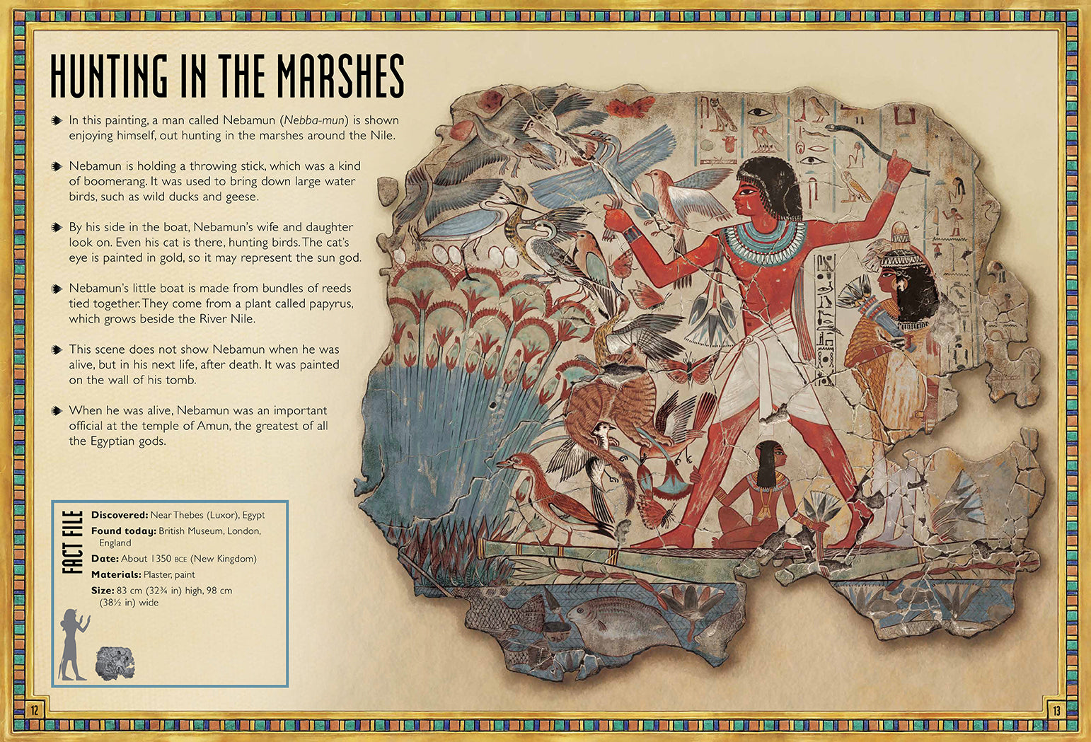 The Magnificent Book of Treasures: Ancient Egypt History & Culture - Perfect for History Buffs, Classroom Learning & Gift Giving