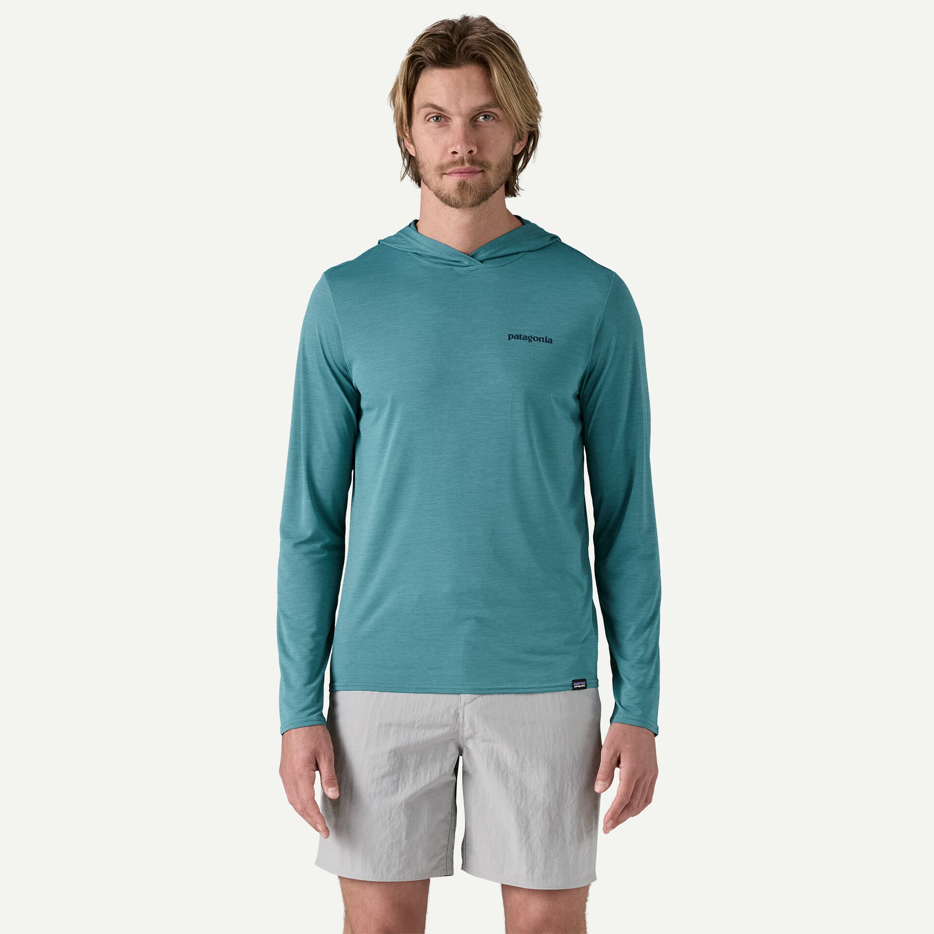 BOARDSHORT LOGO TONES: WETLAND BLUE X-DYE