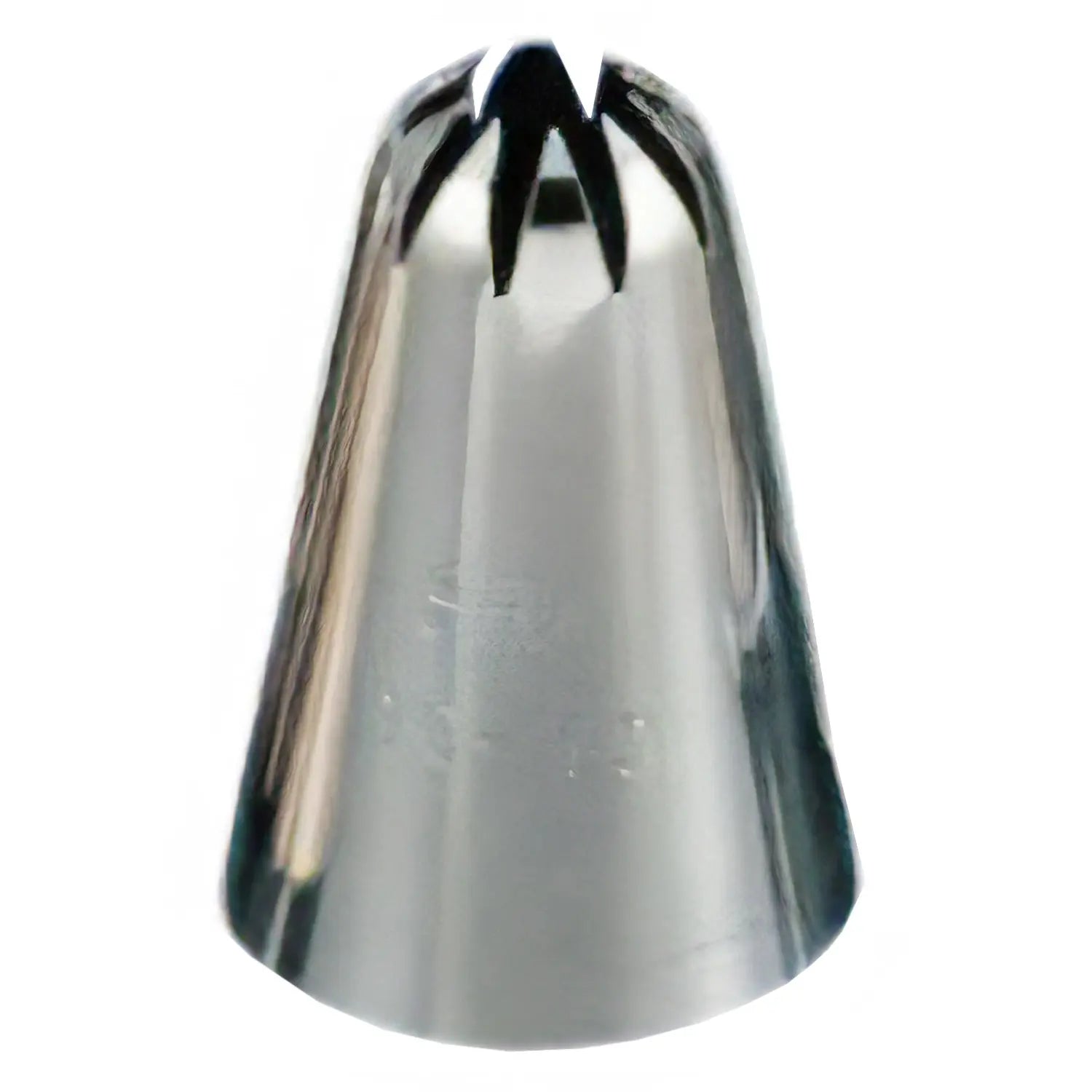 EBM 6-Petal Brass Flower Piping Tip for Cake Decorating - Professional Baking Tool for Cupcakes, Wedding Cakes & Desserts