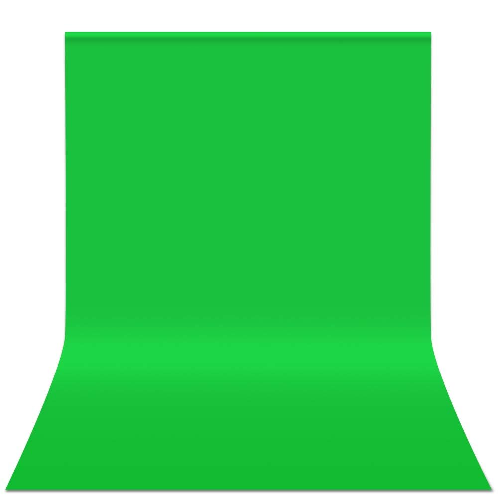 10x20 FT Chroma Key Green Screen Backdrop for Photography & Video Streaming - Large Seamless Fabric Studio Curtain - Perfect for YouTube, Twitch, Zoom Backgrounds & Professional Video Recording