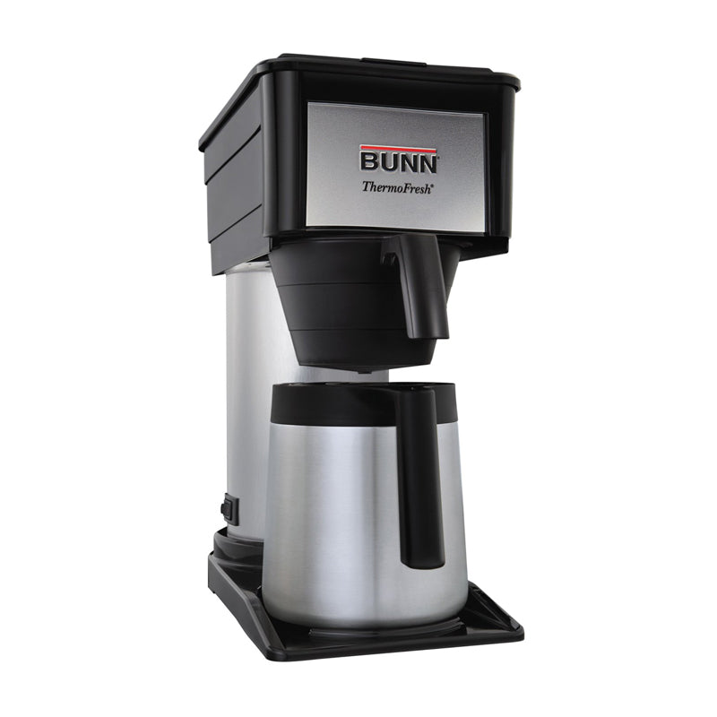 BUNN BTX-B Velocity Brew 10-Cup Thermal Coffee Maker - Fast Brewing, Perfect Temperature - Ideal for Home, Office & Restaurants (Model #38200.0002)